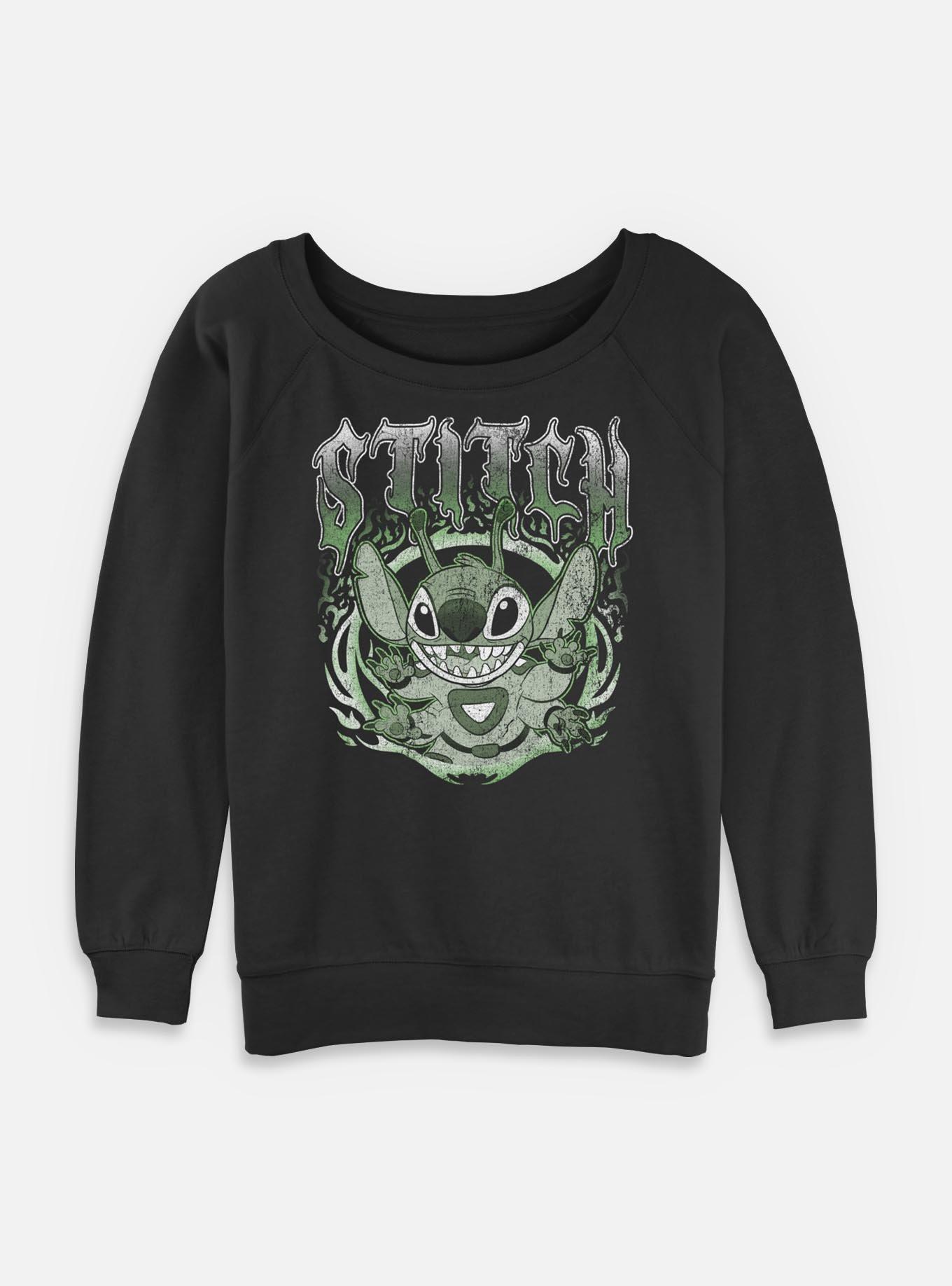 Disney Lilo & Stitch Experiment 626 Womens Slouchy Sweatshirt BoxLunch Exclusive, , hi-res