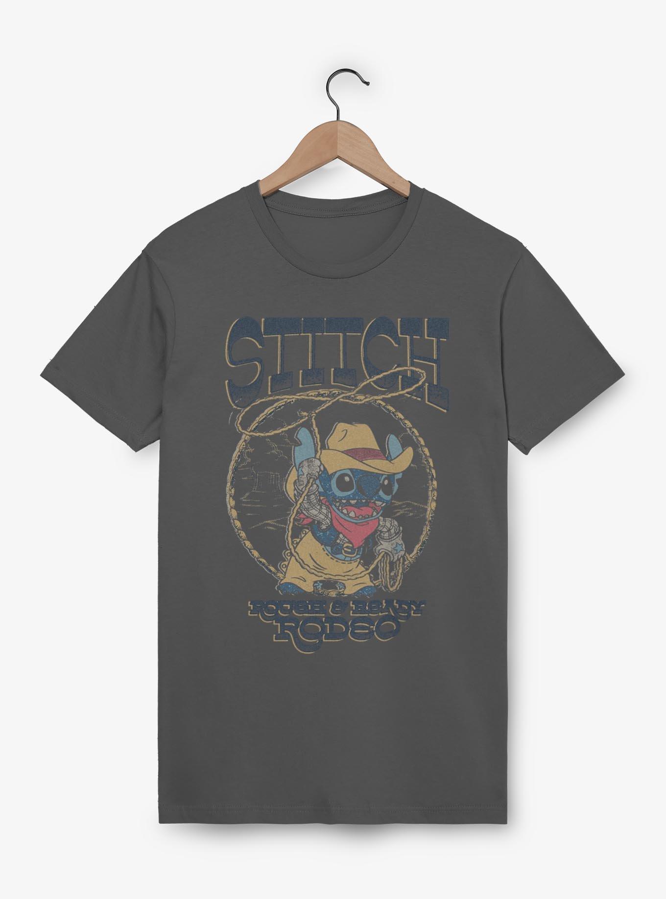 Disney Lilo & Stitch Rough & Ready Rodeo Garment Dye T-Shirt BoxLunch Exclusive, , hi-res