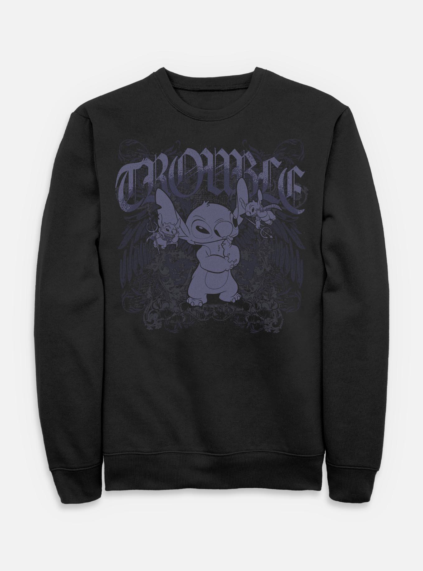 Disney Lilo & Stitch Total Trouble Sweatshirt BoxLunch Exclusive, , hi-res