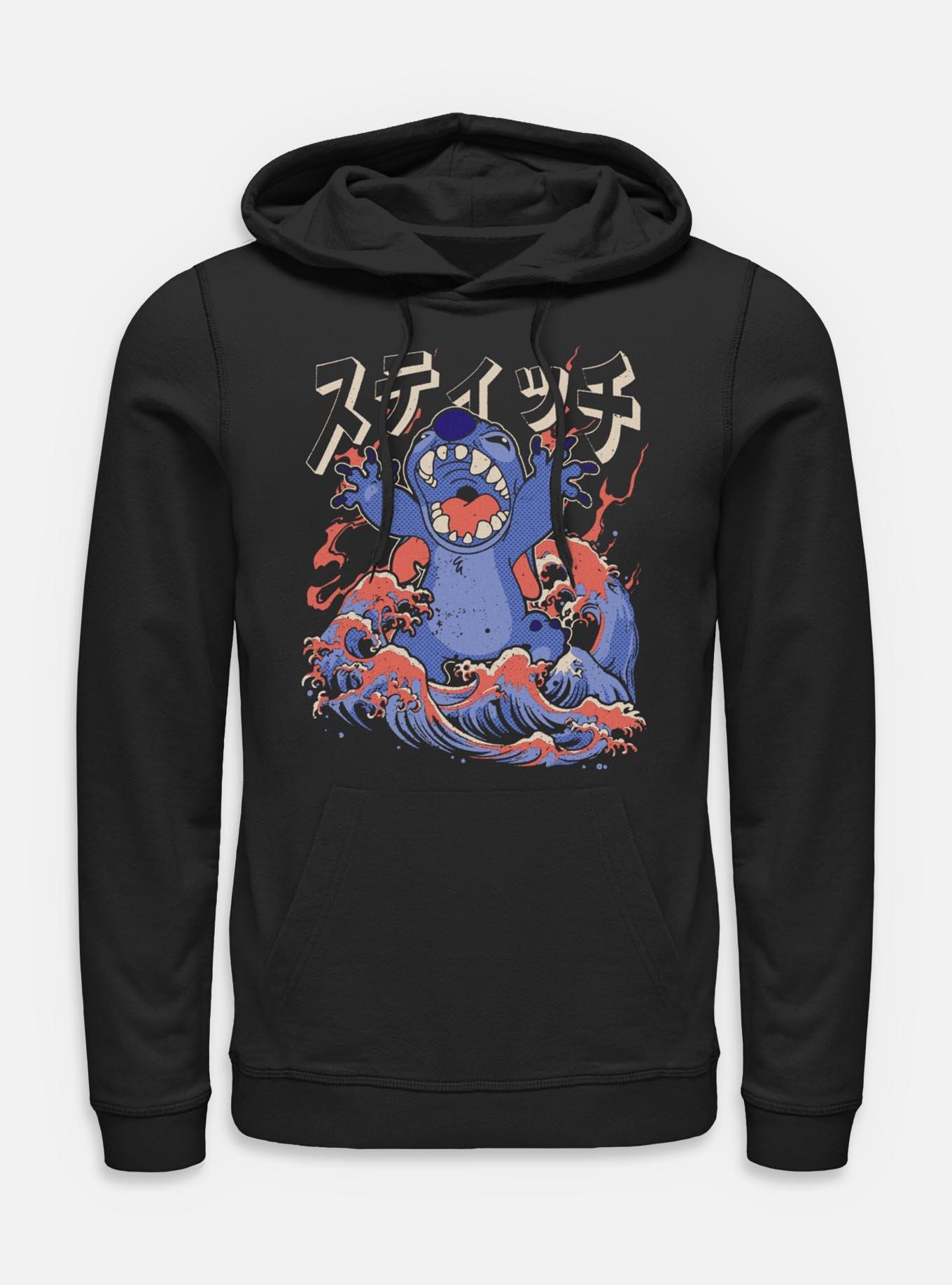 Disney Lilo & Stitch Kaiju Stitch Hoodie BoxLunch Exclusive, , hi-res