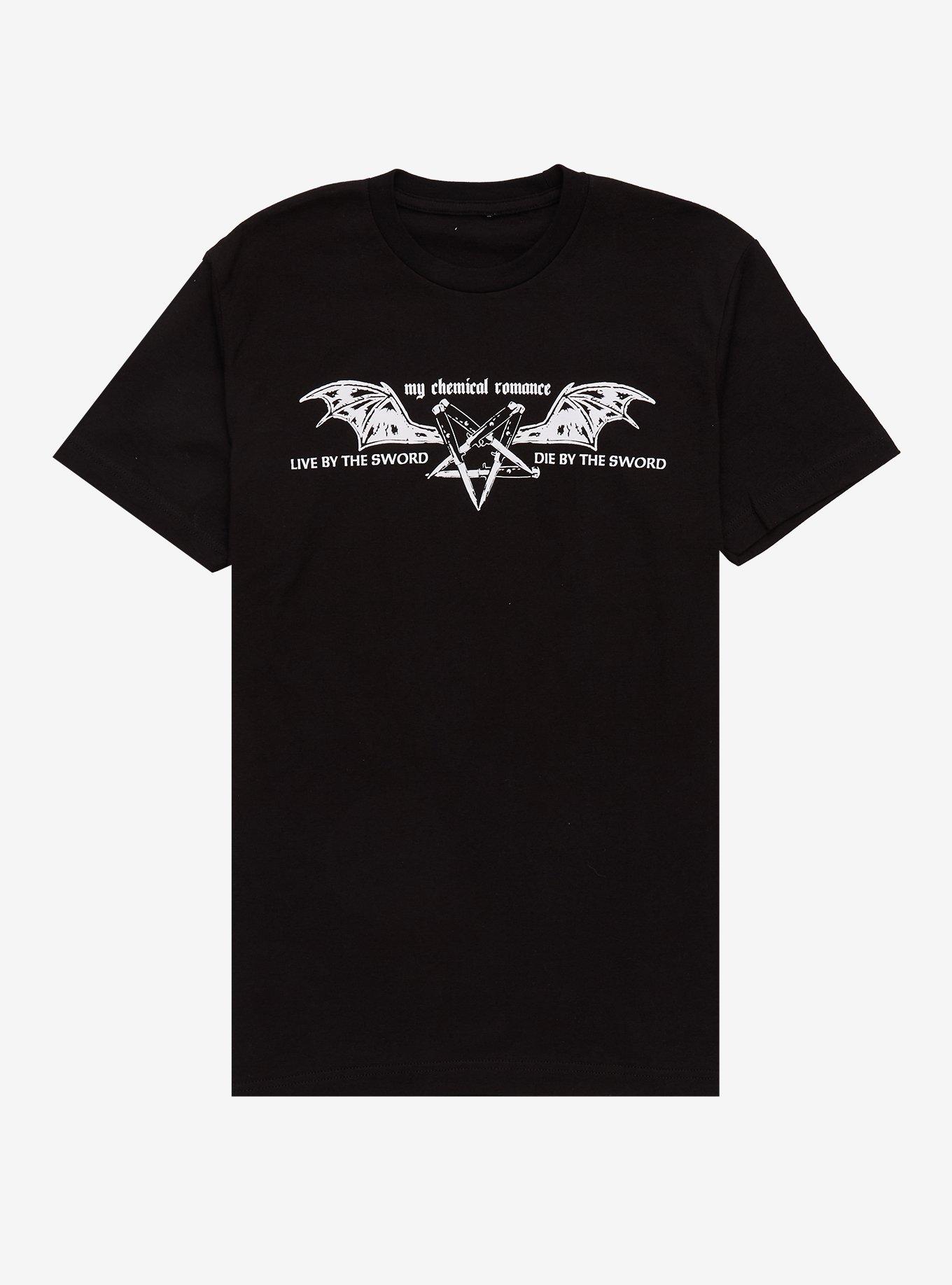 My Chemical Romance Live By The Sword Bat T-Shirt, , hi-res