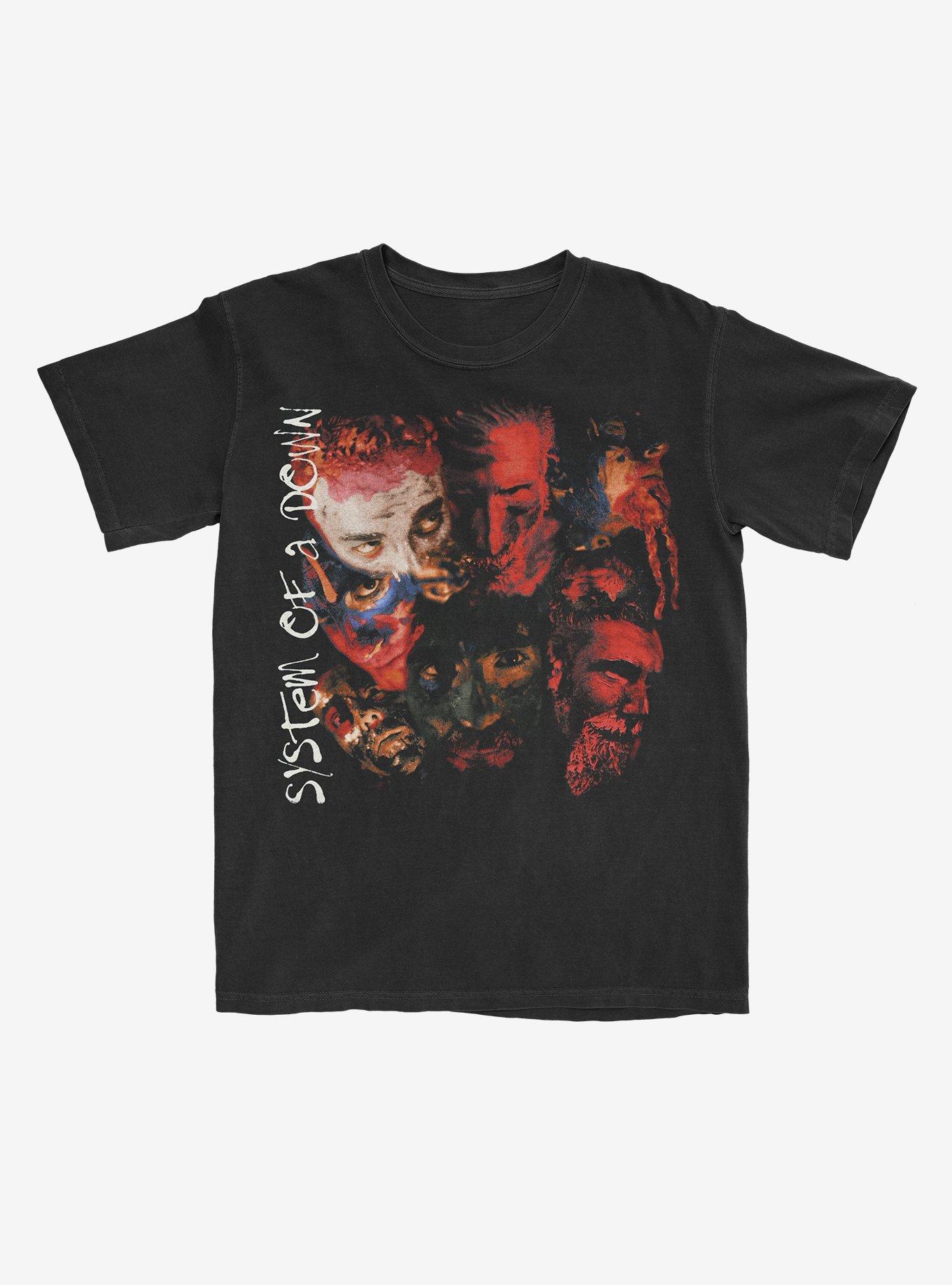 System Of A Down Faces Collage T-Shirt, , hi-res
