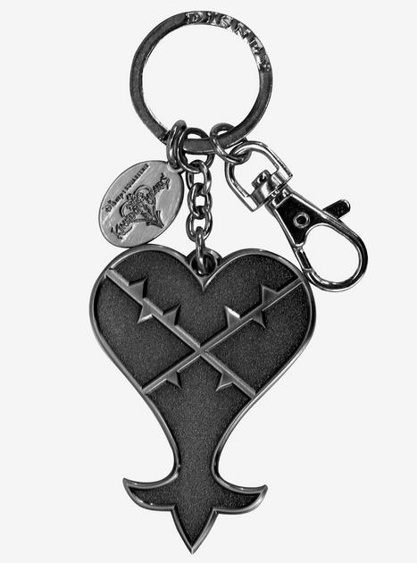 Disney Kingdom Hearts Heartless Keychain | Hot Topic