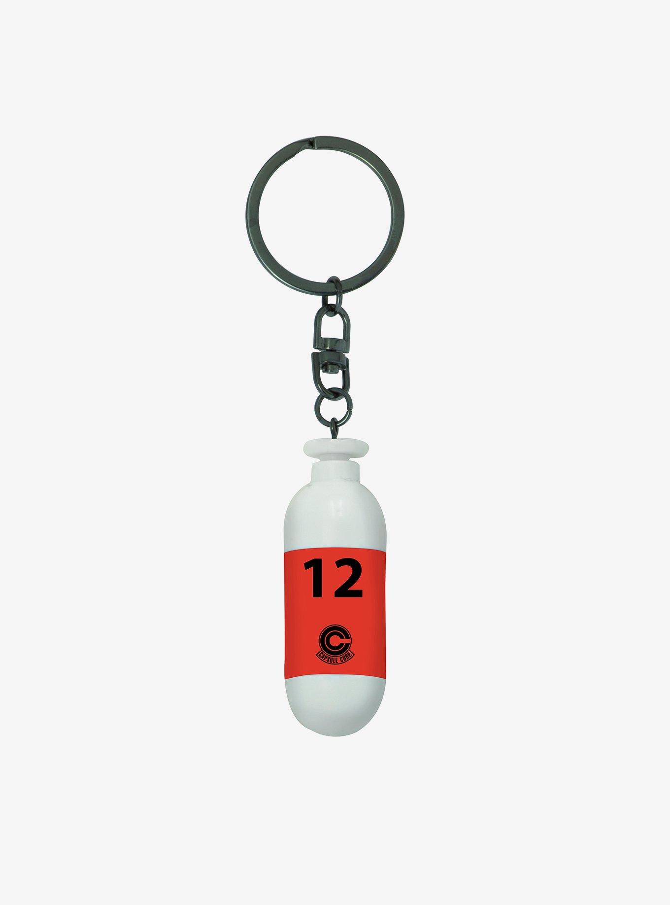 Dragon Ball Z Red Capsule Key Chain, , hi-res