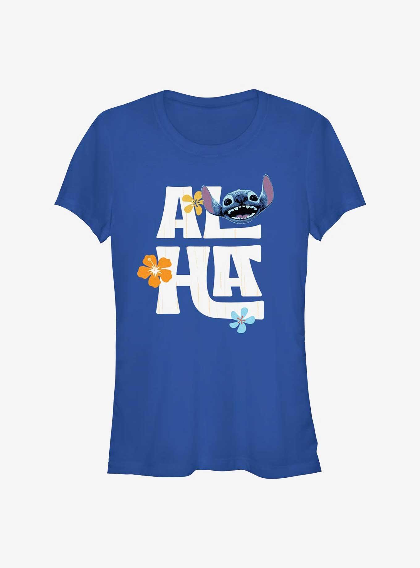 Disney Lilo & Stitch Live Action Aloha Flowers Girls T-Shirt