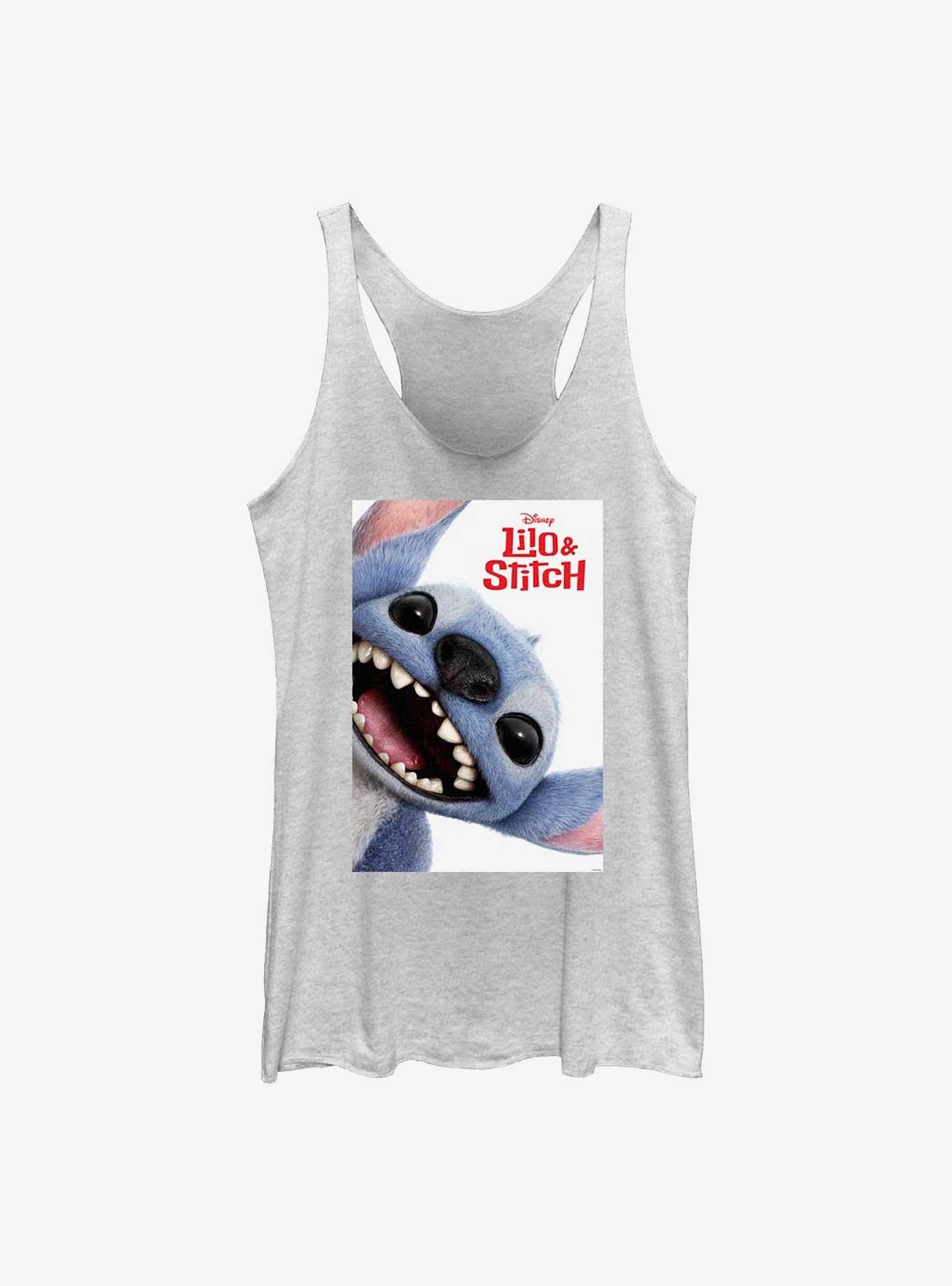 Disney Lilo & Stitch Live Action Poster Stitch Face Girls Tank, , hi-res