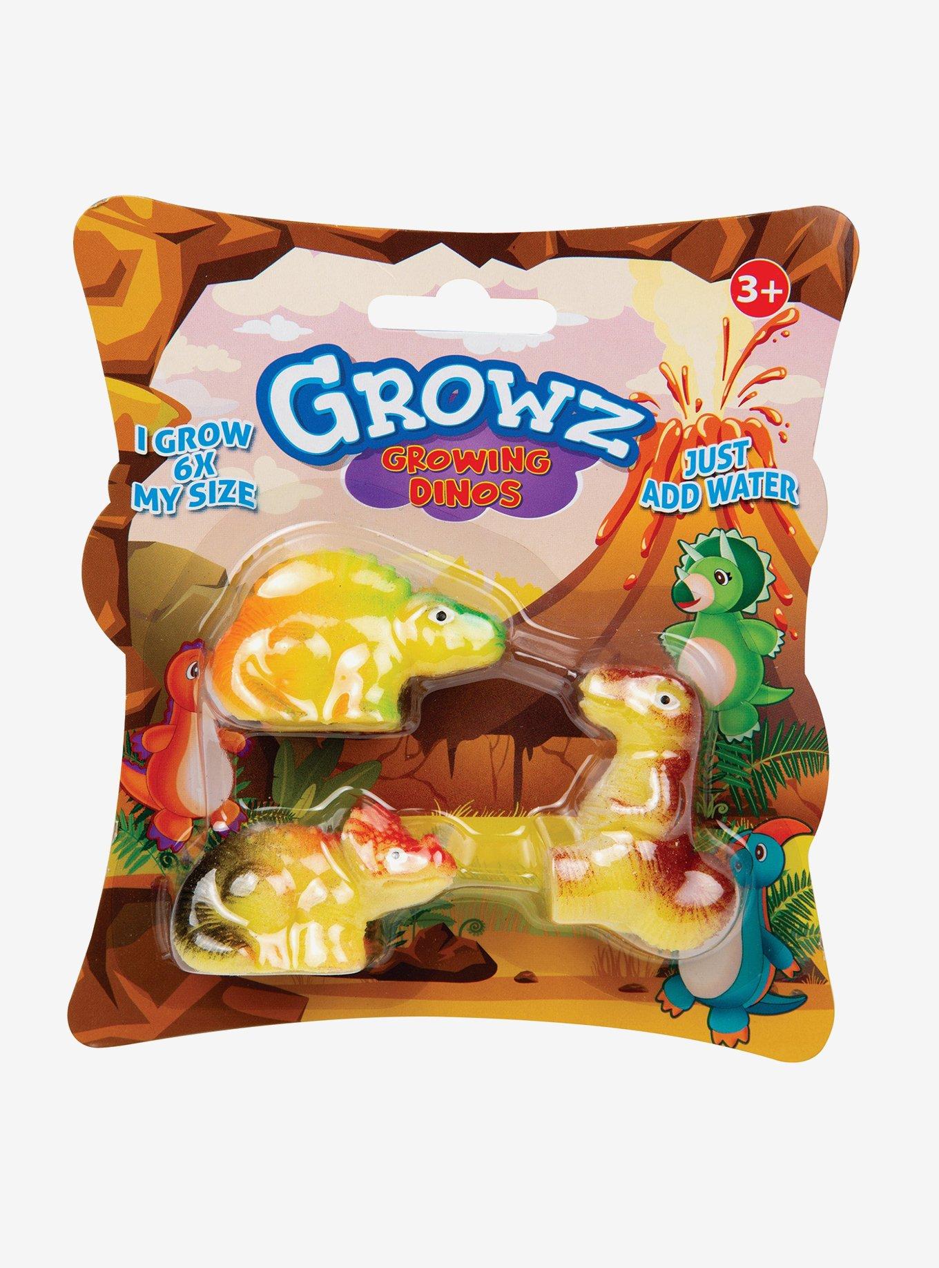Growz Growing Dinos Squishy Toy Set, , hi-res