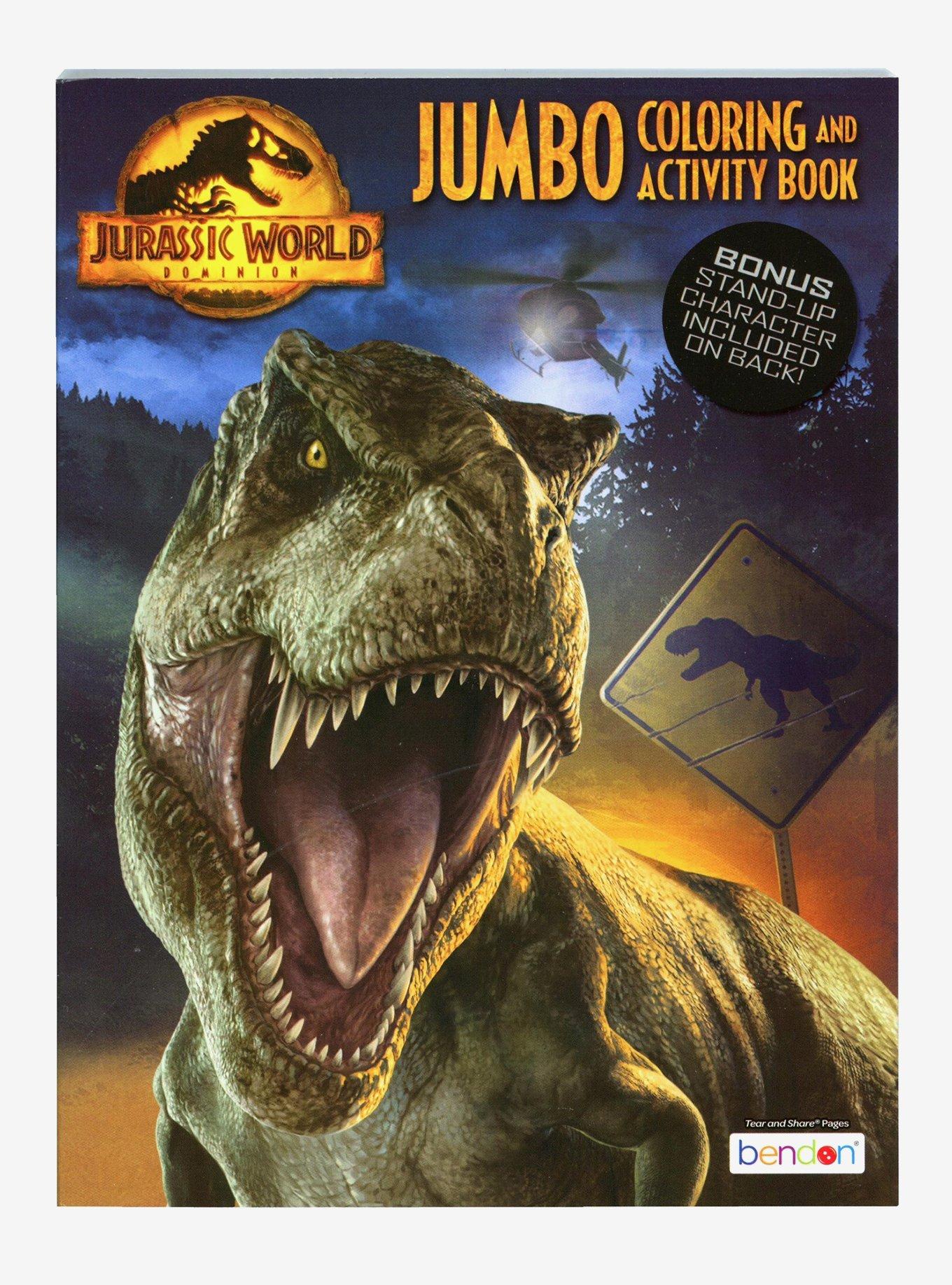 Jurassic World Dominion Jumbo Coloring And Activity Book, , hi-res