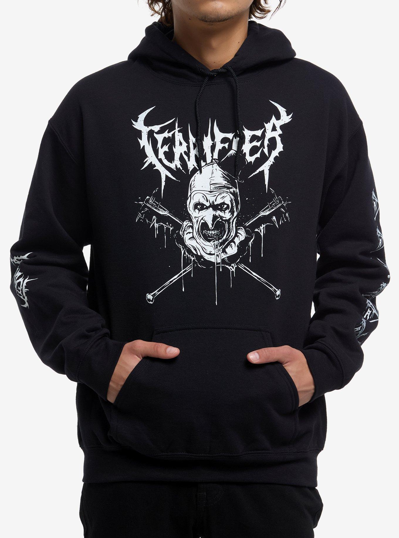 Terrifier Vertebrae33 Art The Clown Weapons Hoodie, , hi-res