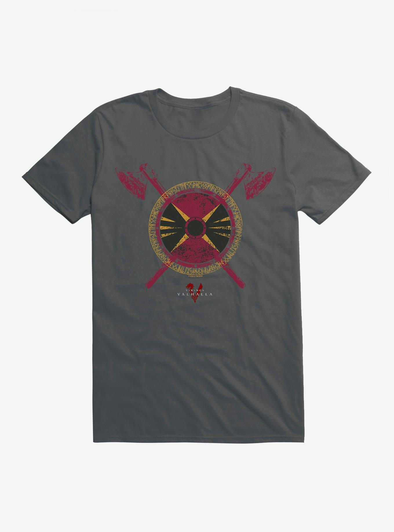 Vikings: Valhalla Haakon Shield Symbol T-Shirt, , hi-res