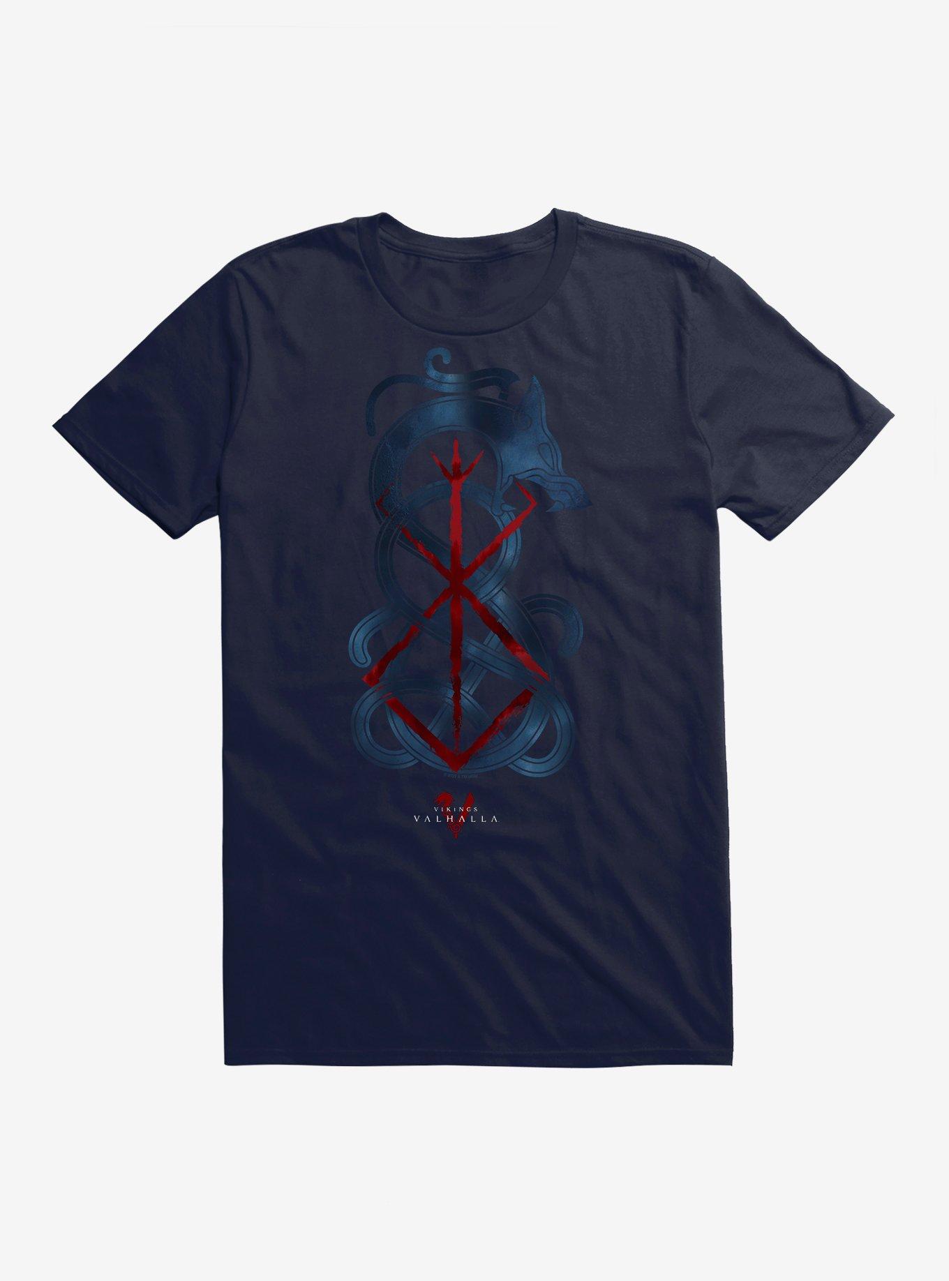 Vikings: Valhalla Snarling Wolf T-Shirt, , hi-res