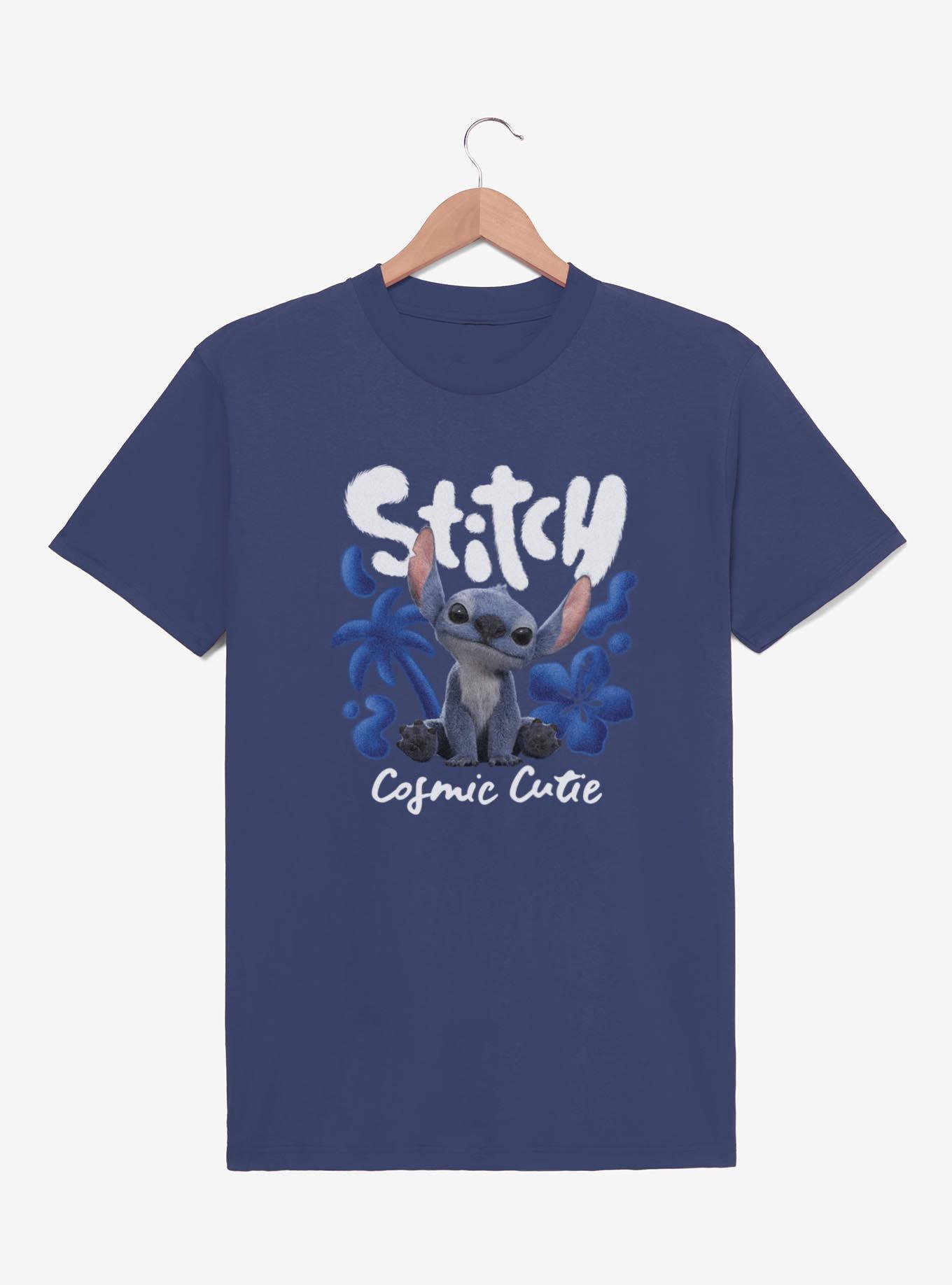Disney Lilo & Stitch Live Action Cosmic Cutie Stitch T-Shirt,New Products : American Fashion Style Bags On Sale