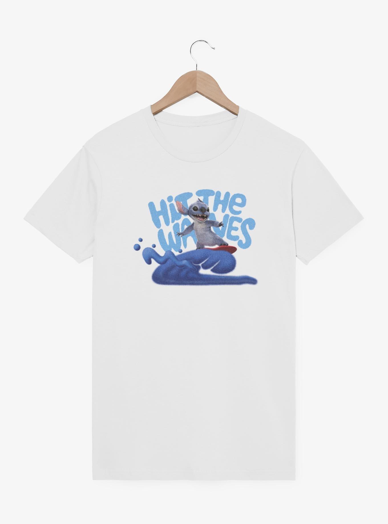 Disney Lilo & Stitch Live Action Hit The Waves Stitch T-Shirt,New Products : American Fashion Style Bags On Sale