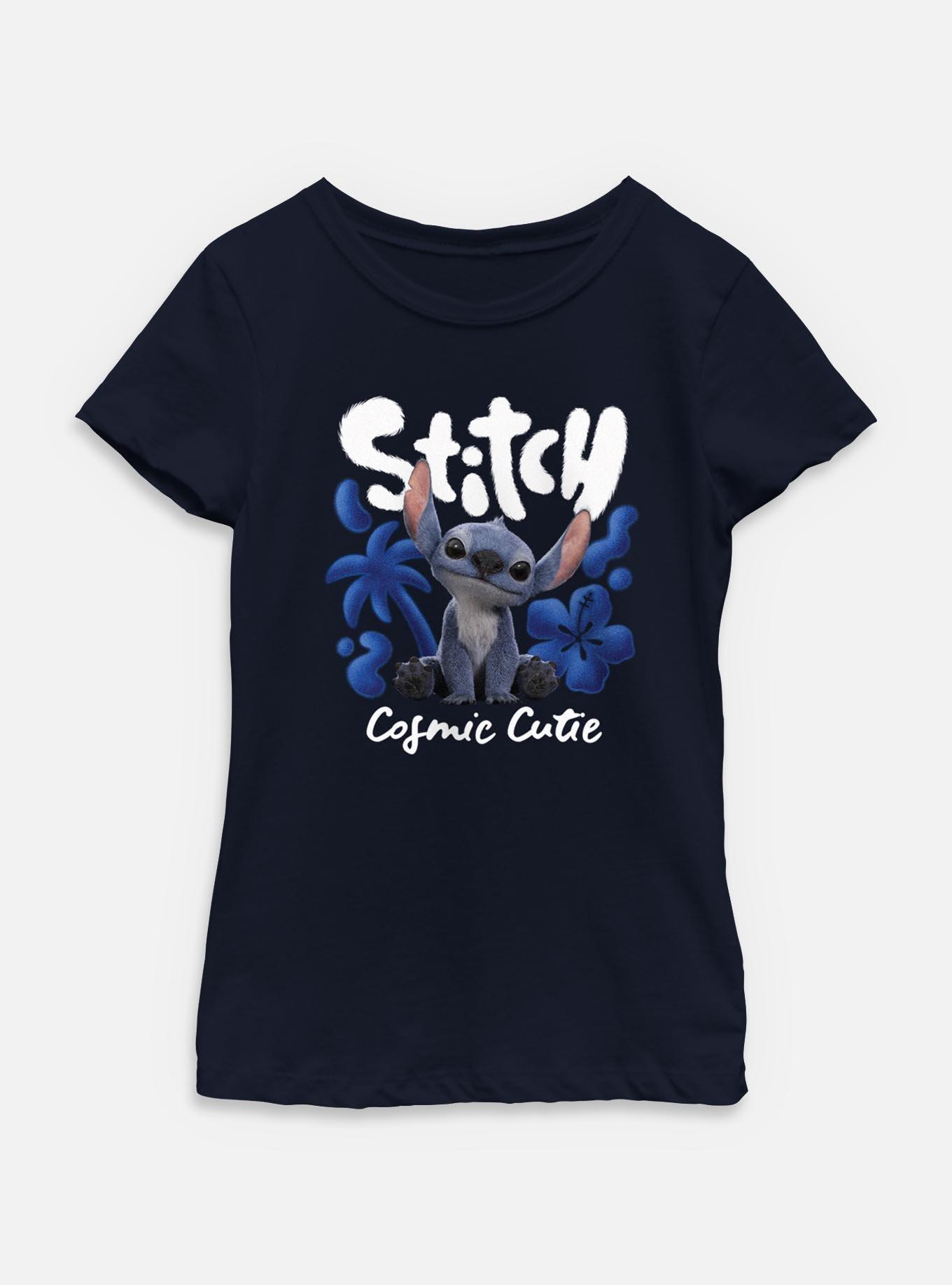 Disney Lilo & Stitch Live Action Cosmic Cutie Stitch Youth Girls T-Shirt, , hi-res