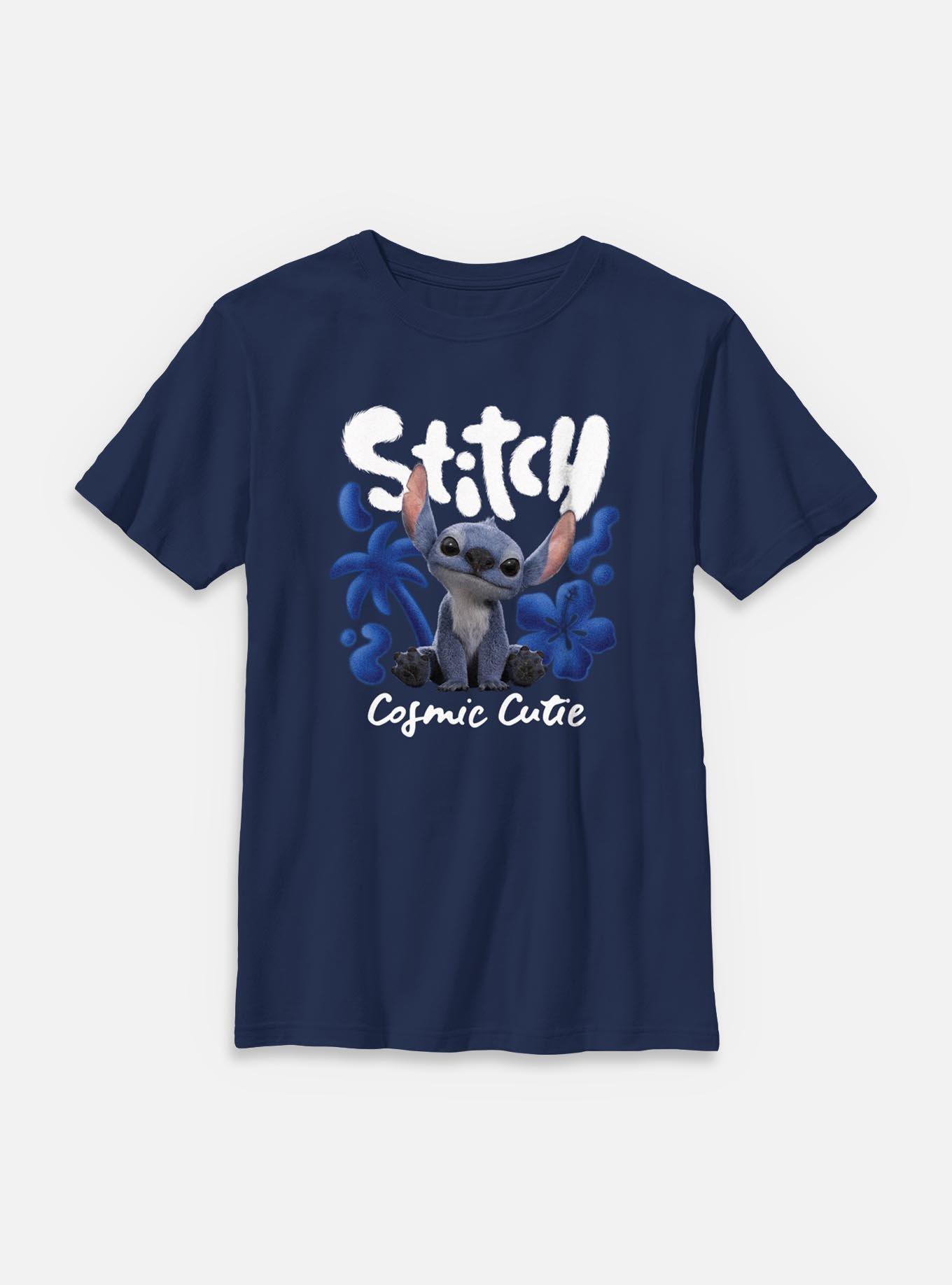 Disney Lilo & Stitch Live Action Cosmic Cutie Stitch Youth T-Shirt, , hi-res