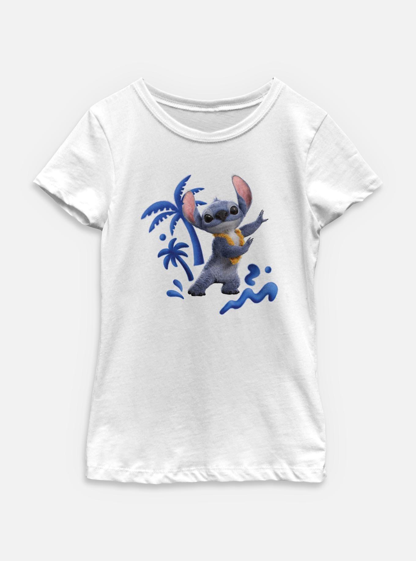 Disney Lilo & Stitch Live Action Dancing Stitch Youth Girls T-Shirt, , hi-res
