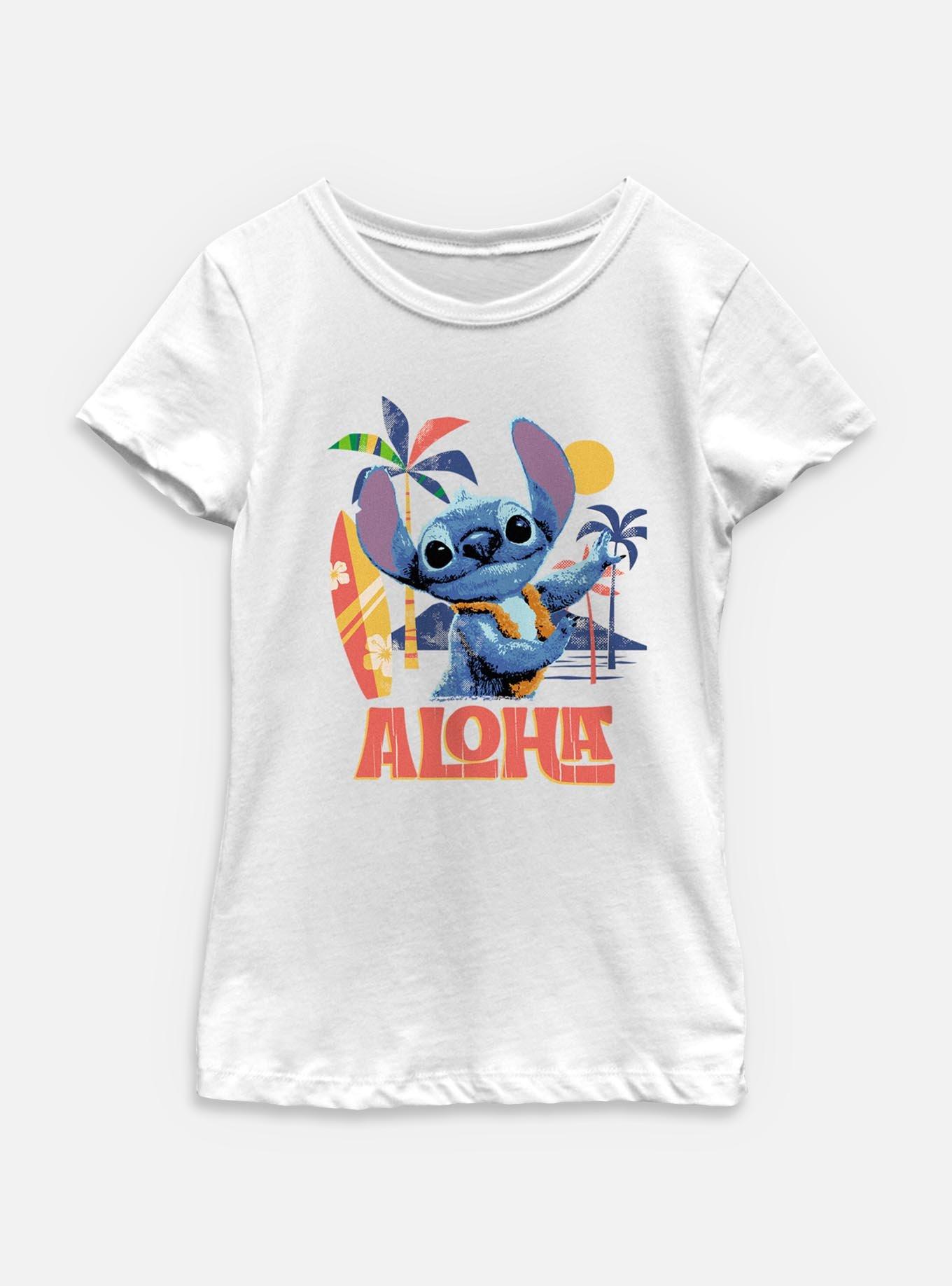 Disney Lilo & Stitch Live Action Aloha Stitch Youth Girls T-Shirt, , hi-res