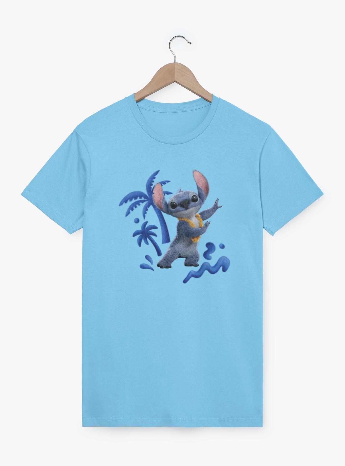 Disney Lilo & Stitch Live Action Dancing Stitch T-Shirt, LT BLUE, hi-res