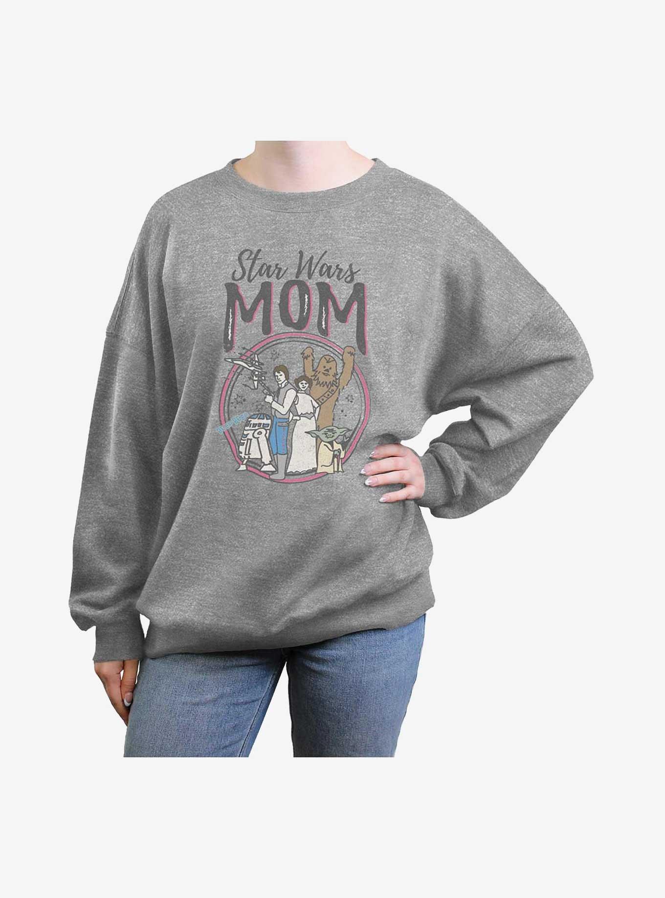 Star Wars Mom Girls Oversized Sweatshirt, , hi-res