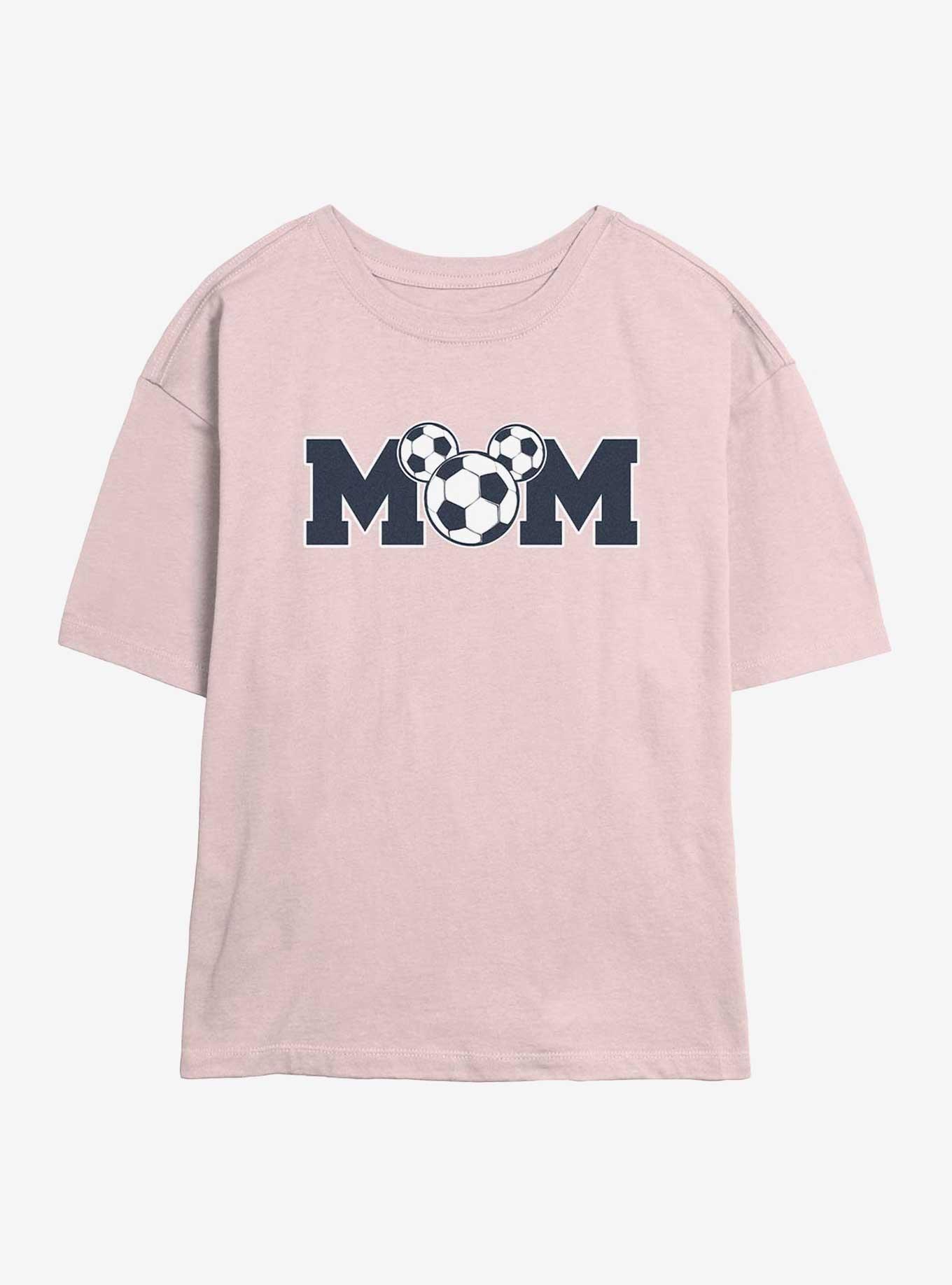 Disney Mickey Mouse Soccer Mom Girls Skimmer T-Shirt