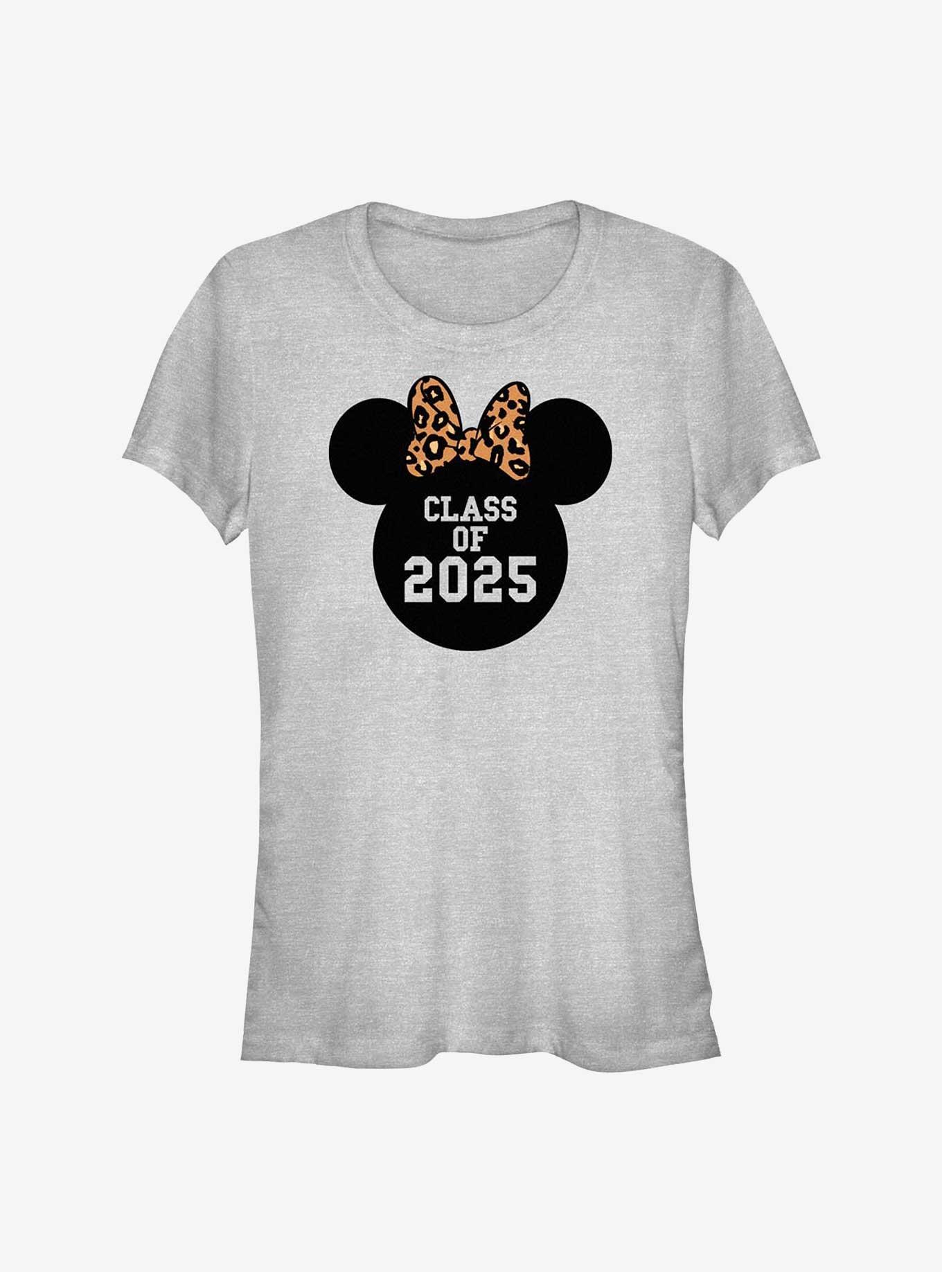 Disney Minnie Mouse Leopard Minnie 2025 Girls T-Shirt