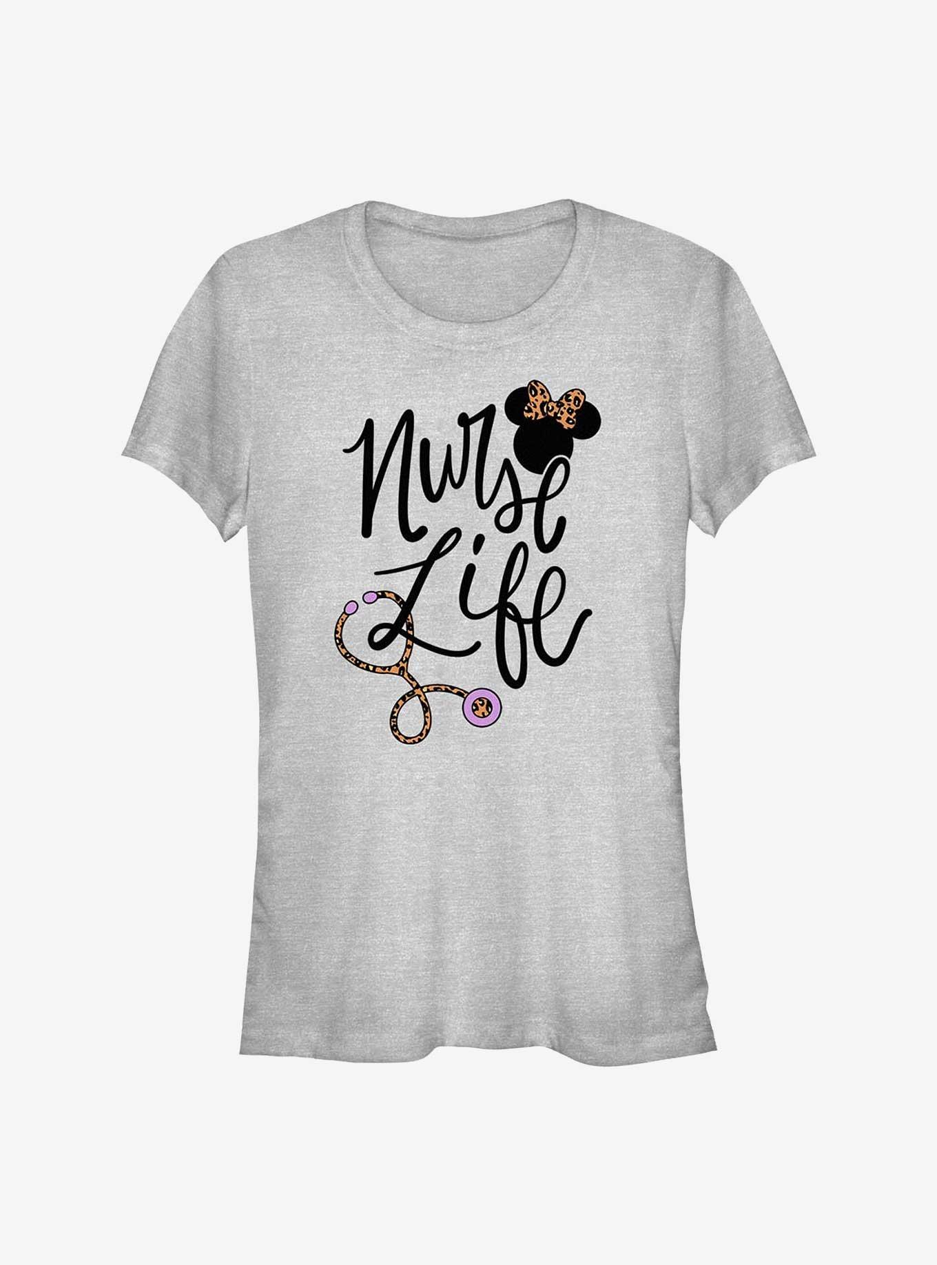 Disney Minnie Mouse Nurse Life Girls T-Shirt, ATH HTR, hi-res