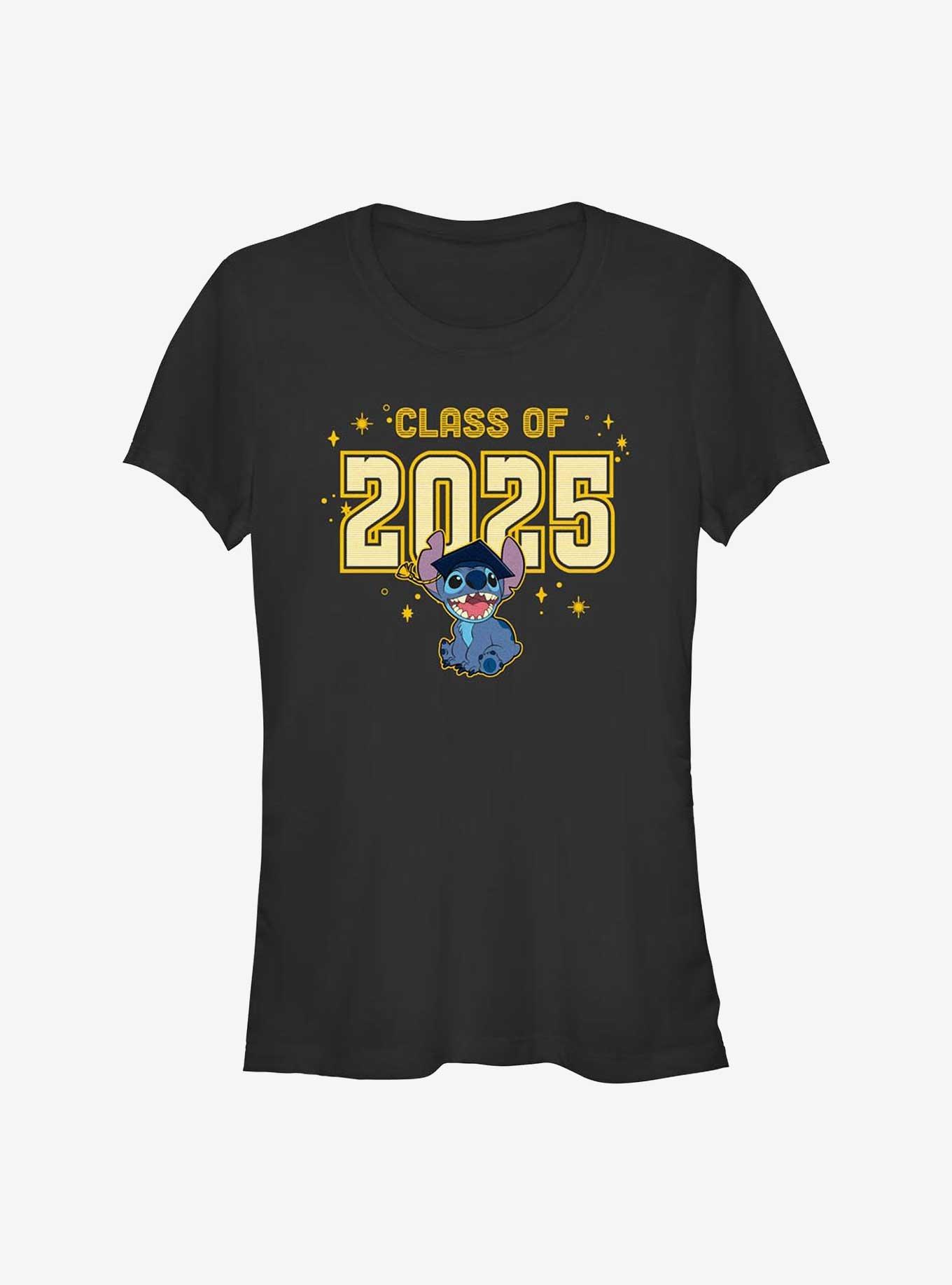 Disney Lilo & Stitch Grad 2025 Girls T-Shirt, BLACK, hi-res