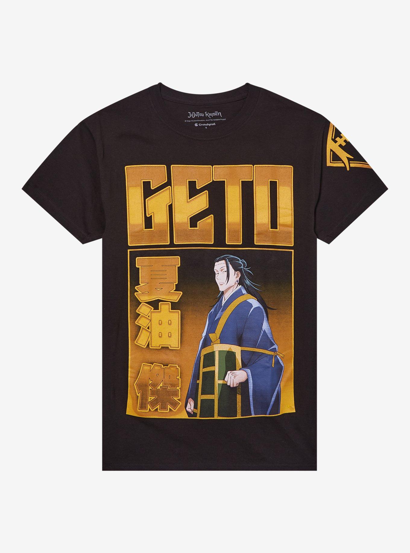 Jujutsu Kaisen Geto Bold Print Girls T-Shirt, , hi-res