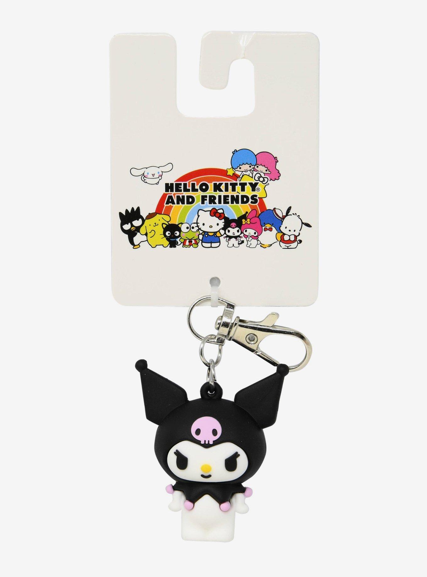Kuromi Figural Key Chain, , hi-res