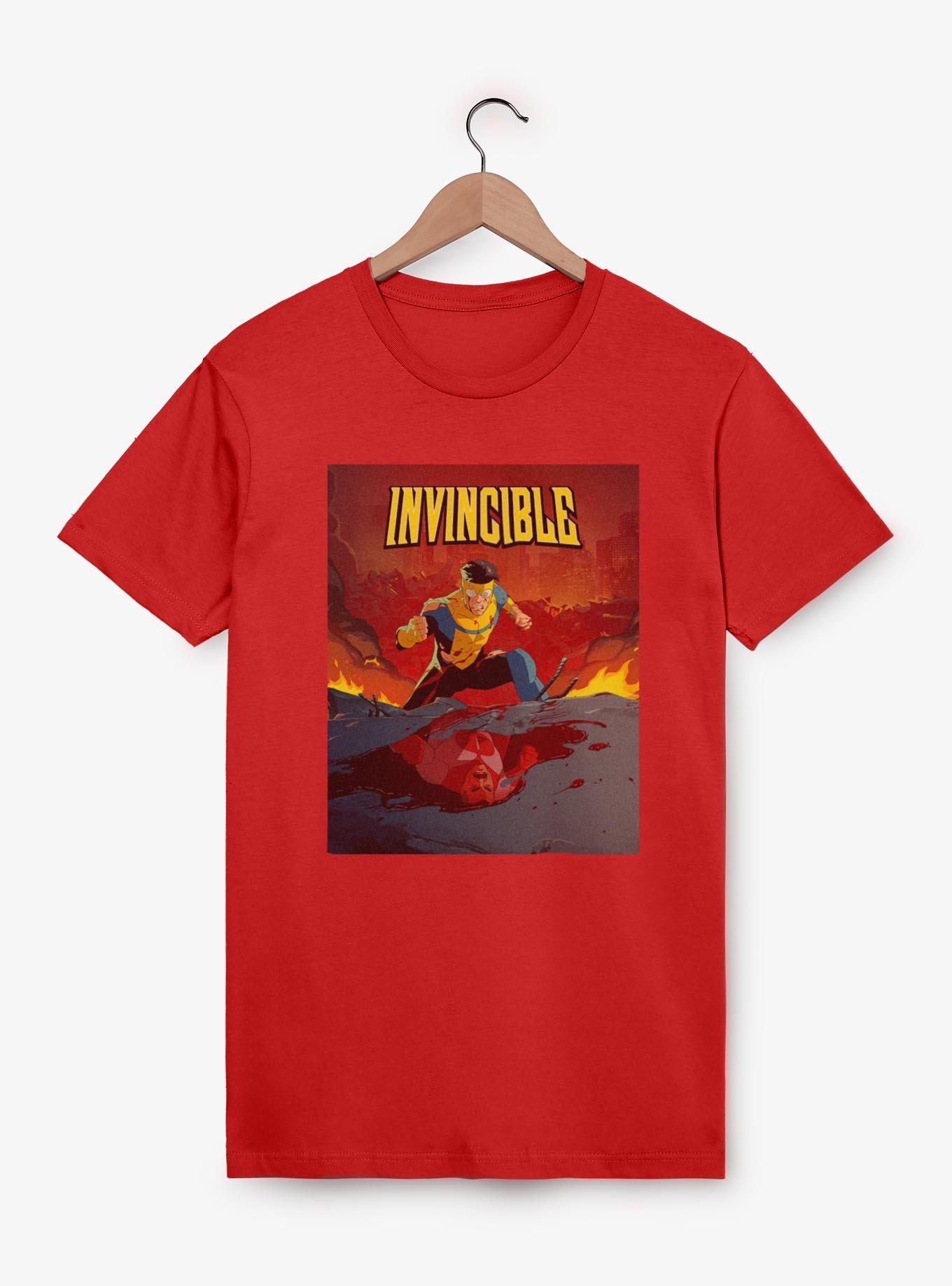 Invincible Blood Reflection T-Shirt,New Products : American Fashion Style Bags On Sale