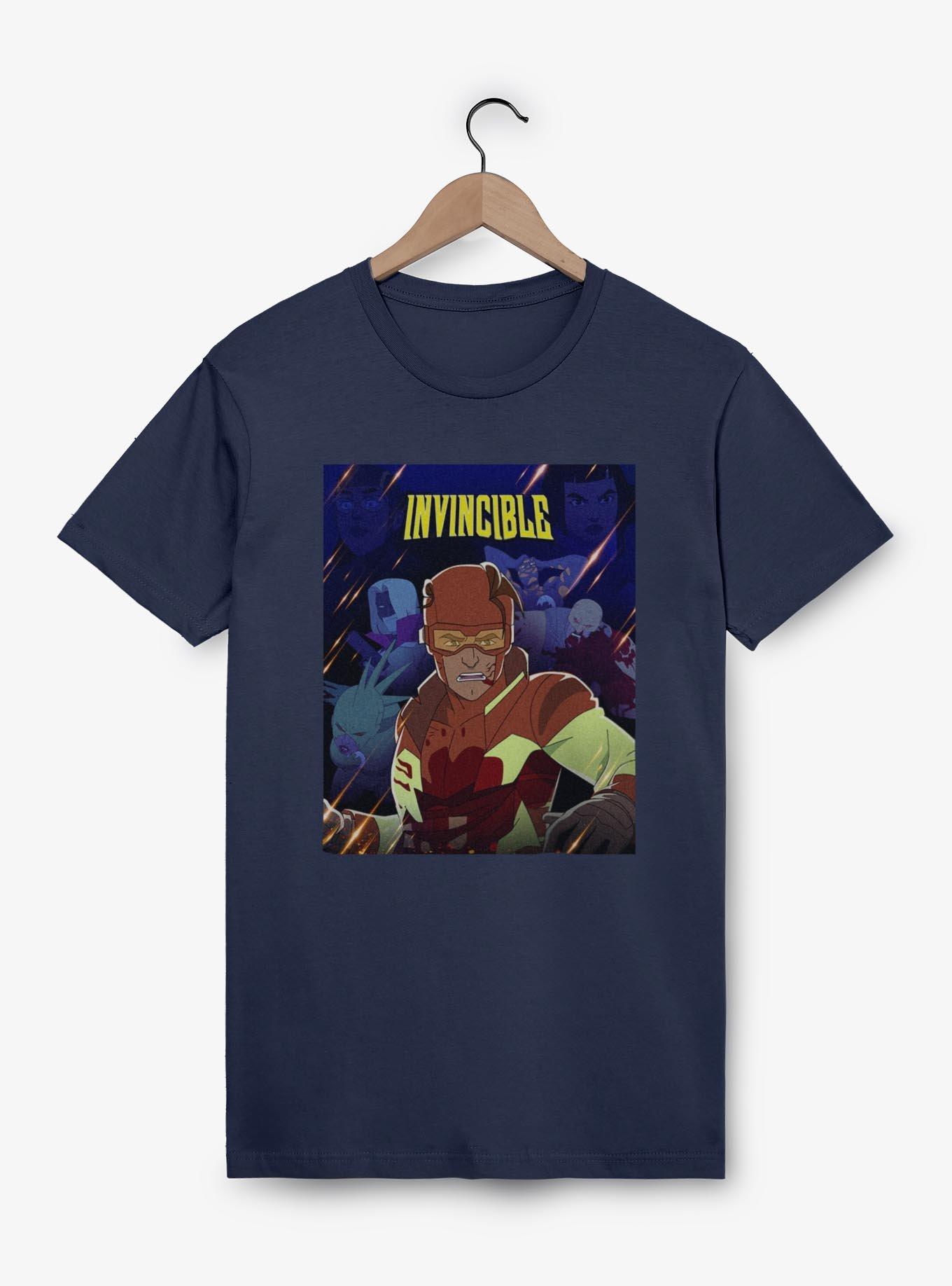 Invincible Poster Episode 6 T-Shirt, NAVY, hi-res