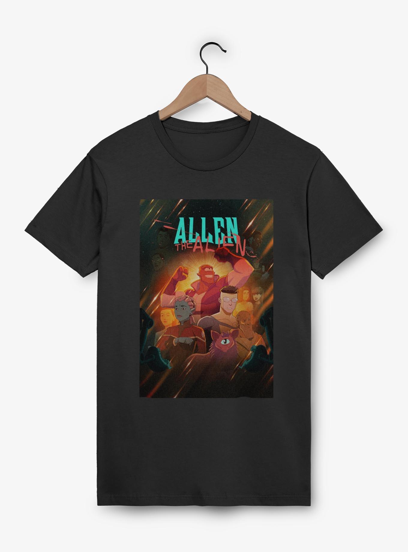Invincible Allen The Alien T-Shirt, BLACK, hi-res