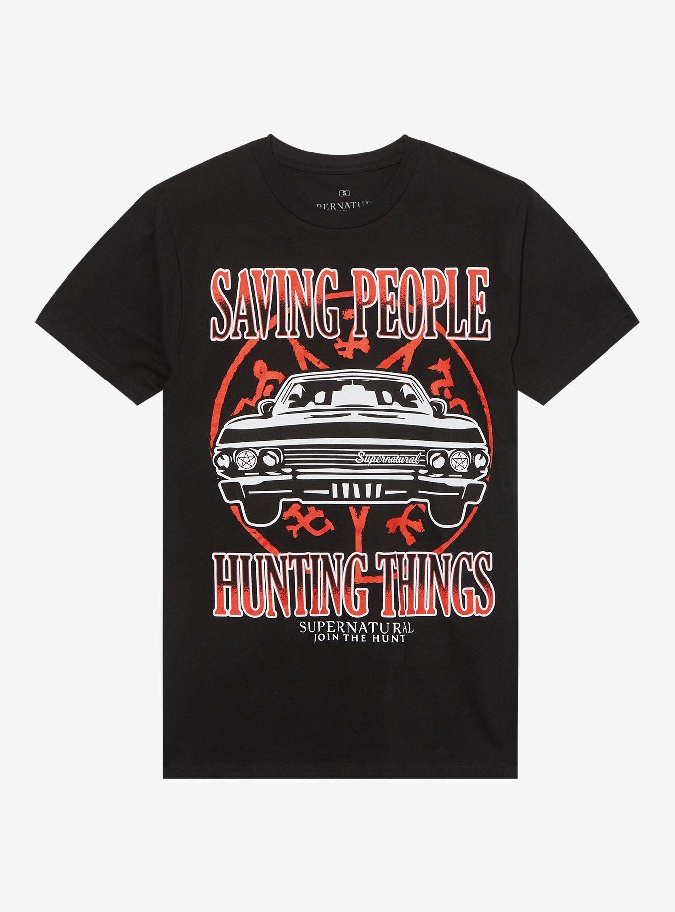 Supernatural Saving Things Car Girls T-Shirt, , hi-res