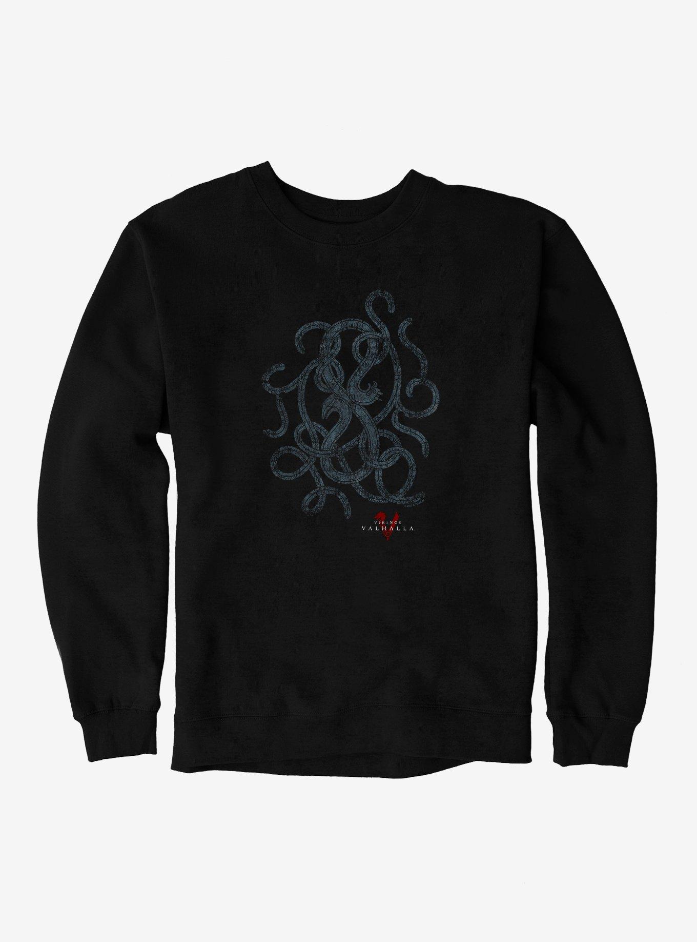 Vikings: Valhalla Faded Snakes Intertwined Sweatshirt, , hi-res