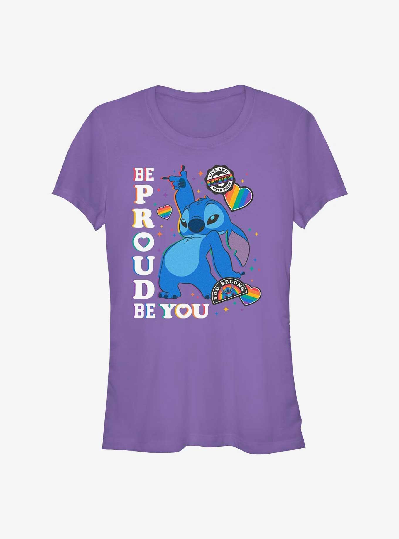 Disney Lilo & Stitch Be Proud Be You Girls T-Shirt, , hi-res