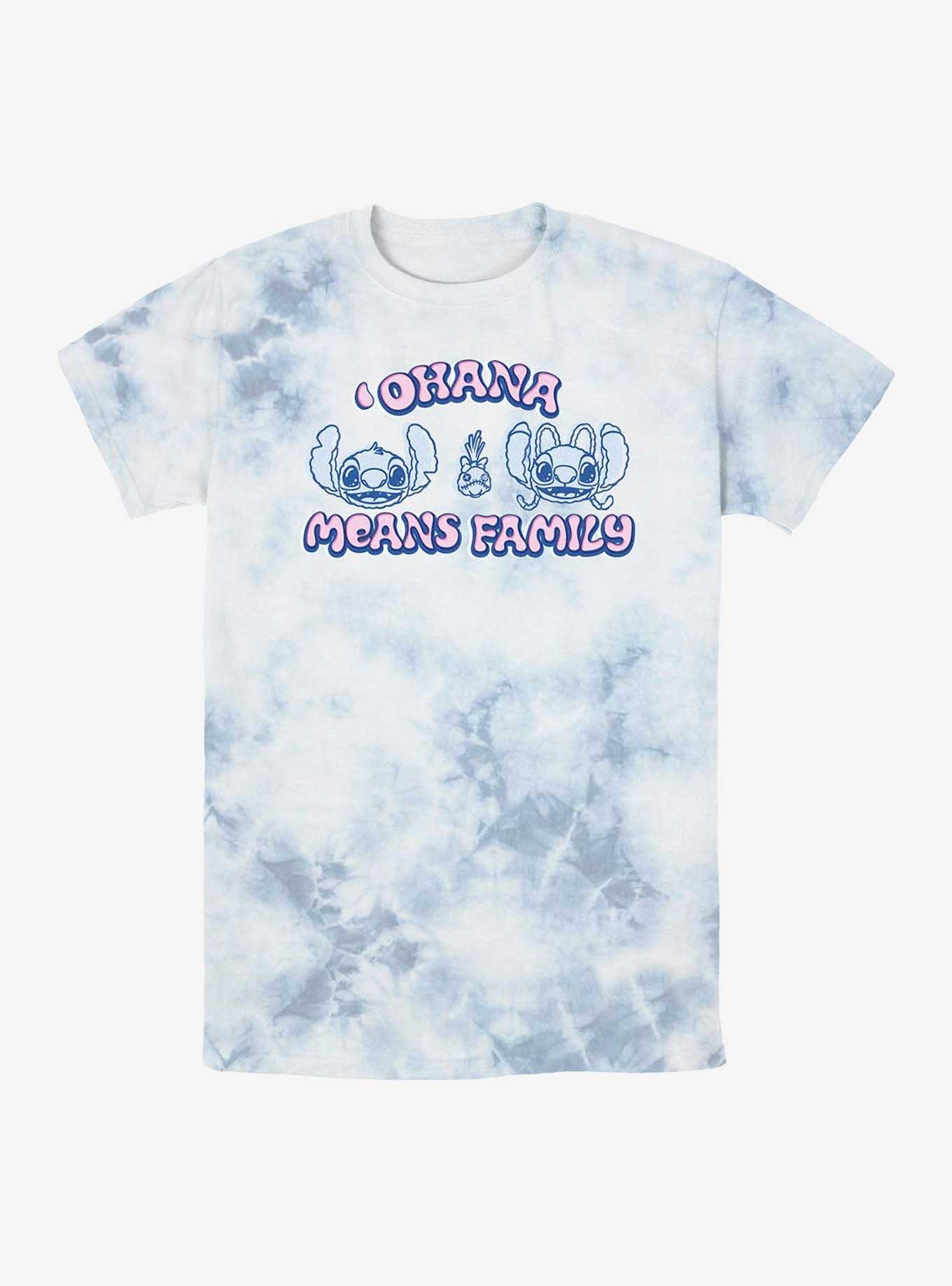 Disney Lilo & Stitch Ohana Means Family Tie-Dye T-Shirt, , hi-res