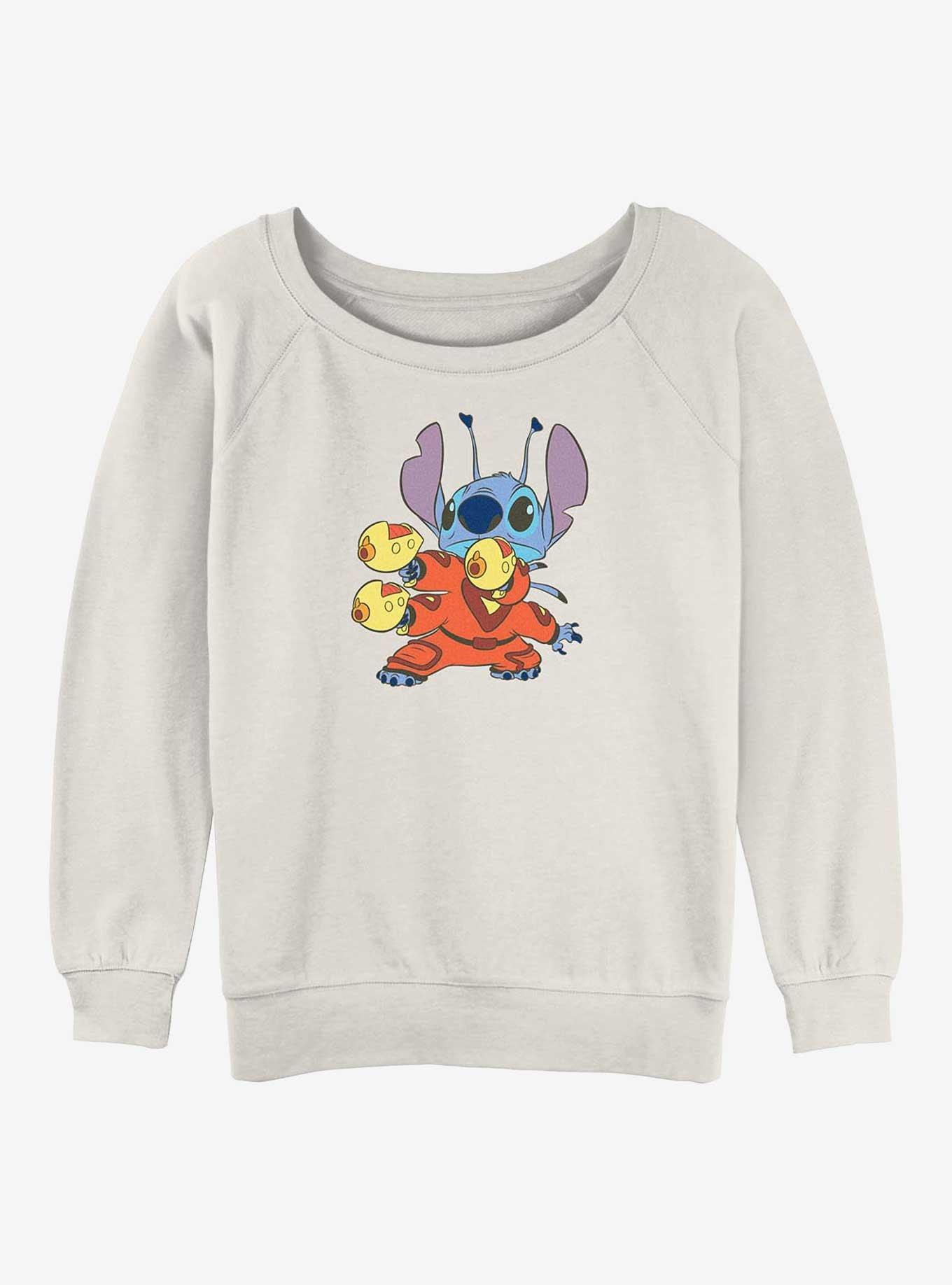 Disney Lilo & Stitch Blasters Girls Slouchy Sweatshirt, , hi-res