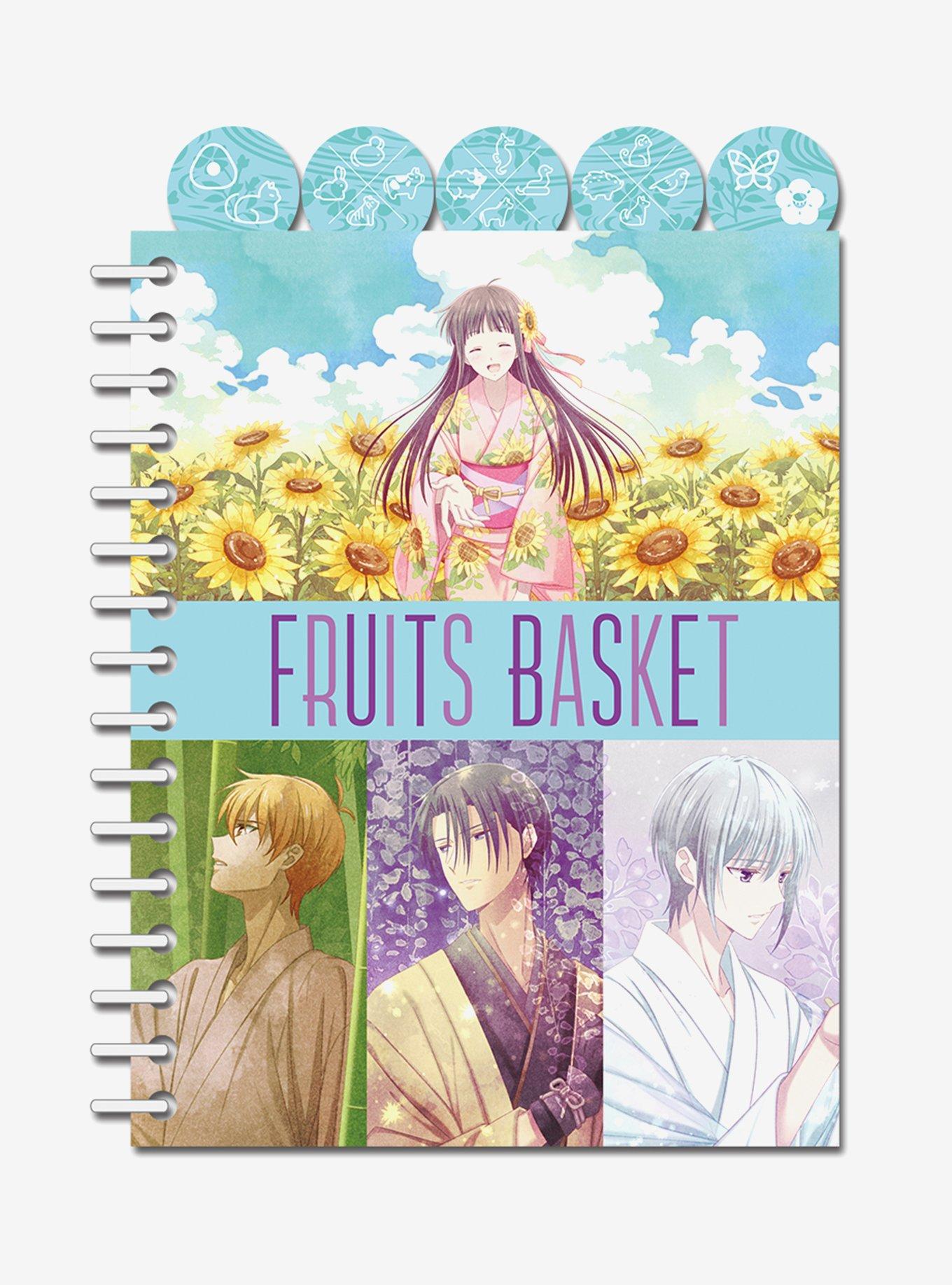 Fruits Basket Floral Tab Journal, , hi-res