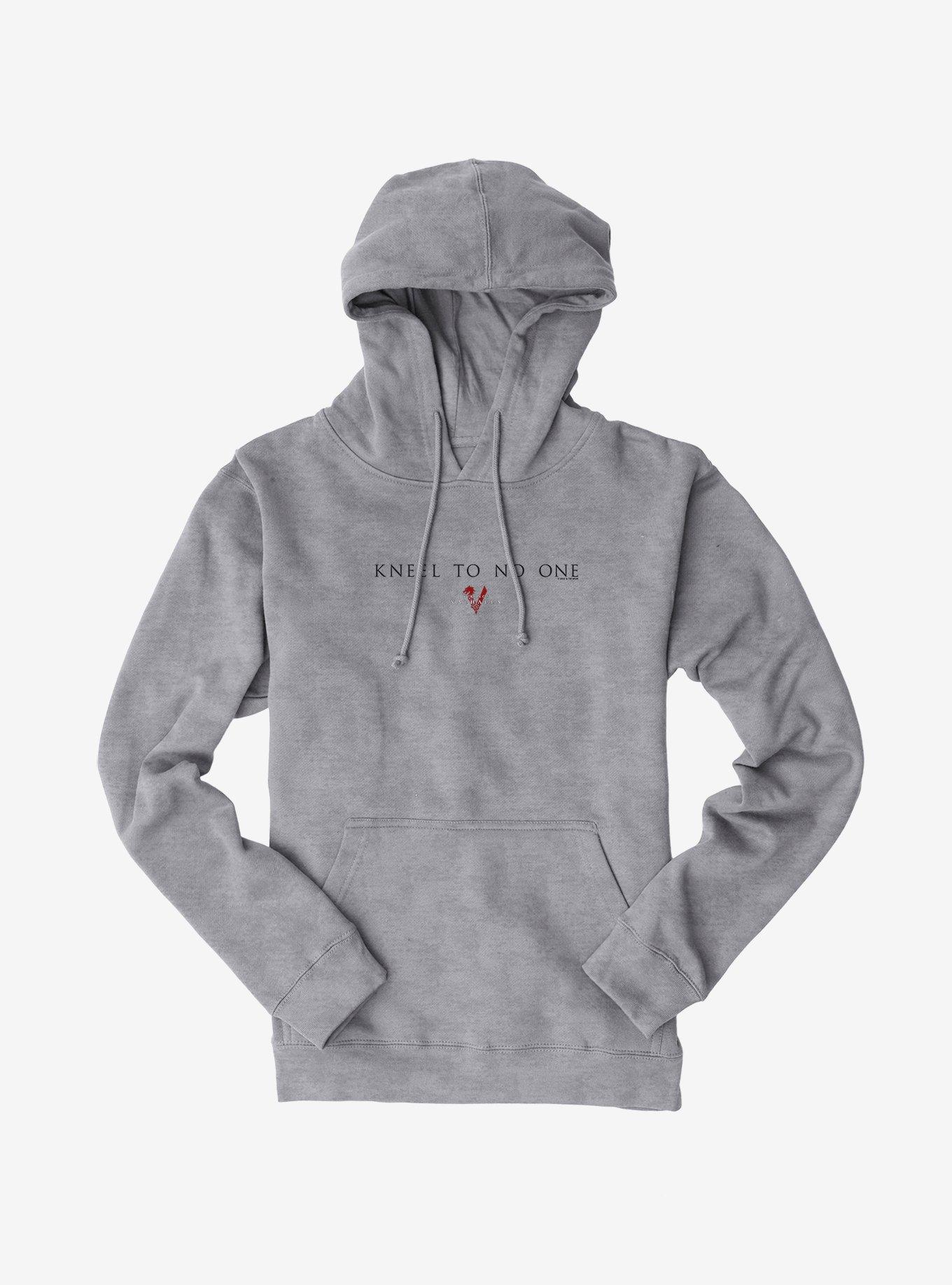 Vikings: Valhalla Kneel To No One Hoodie, SPORT GRAY, hi-res