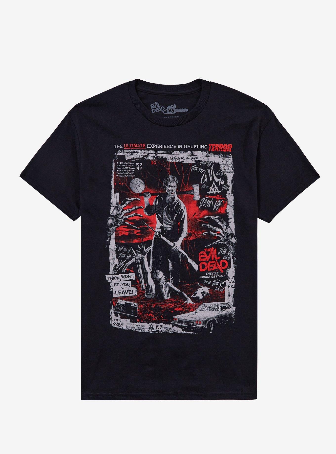 Fright Rags Evil Dead Poster T-Shirt, , hi-res