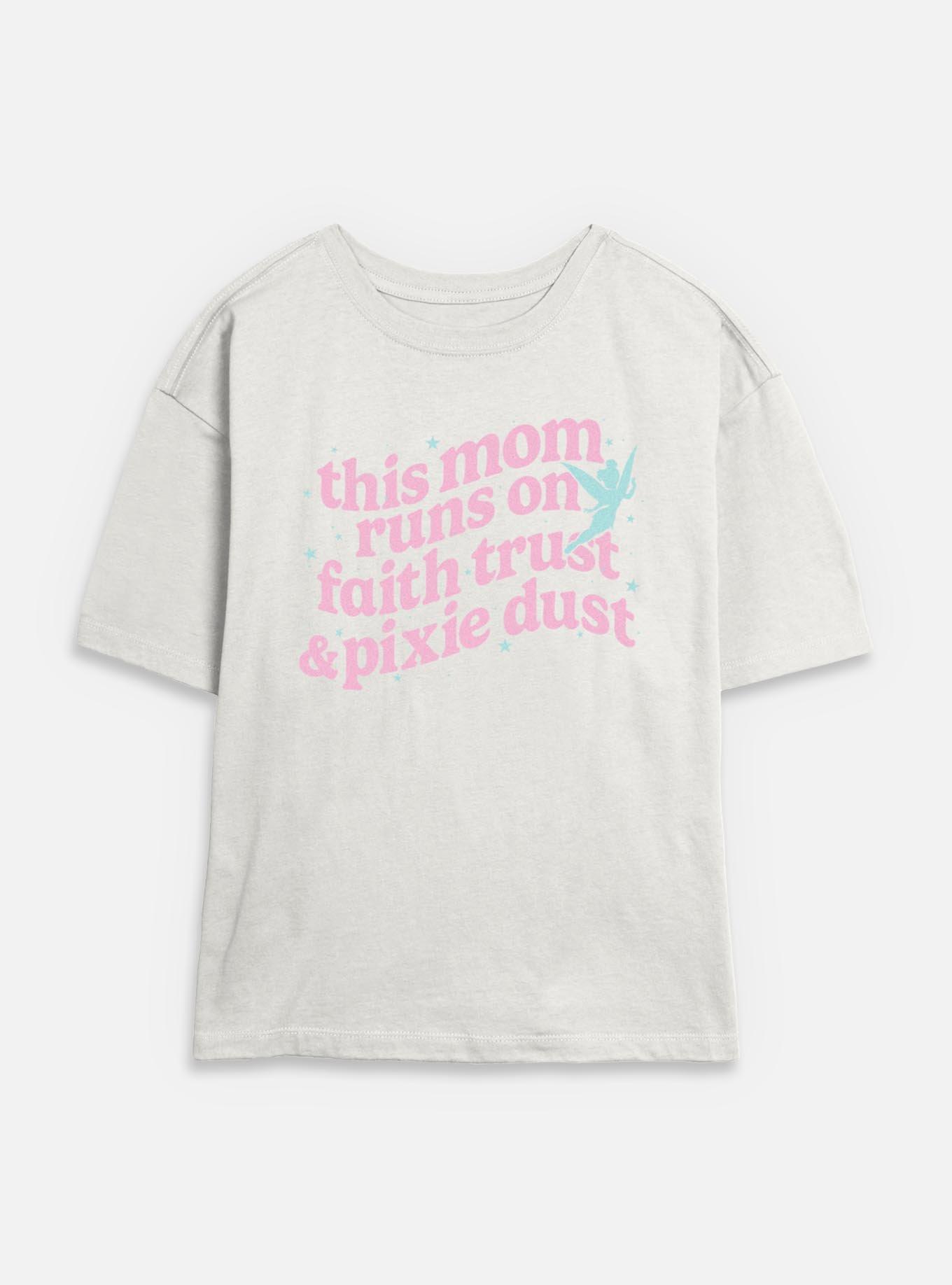 Disney Tinker Bell Mom Dust Womens Skimmer T-Shirt,New Products : American Fashion Style Bags On Sale