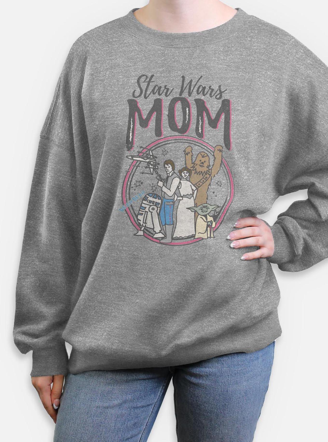 Star Wars Mom Womens Oversized Sweatshirt, , hi-res