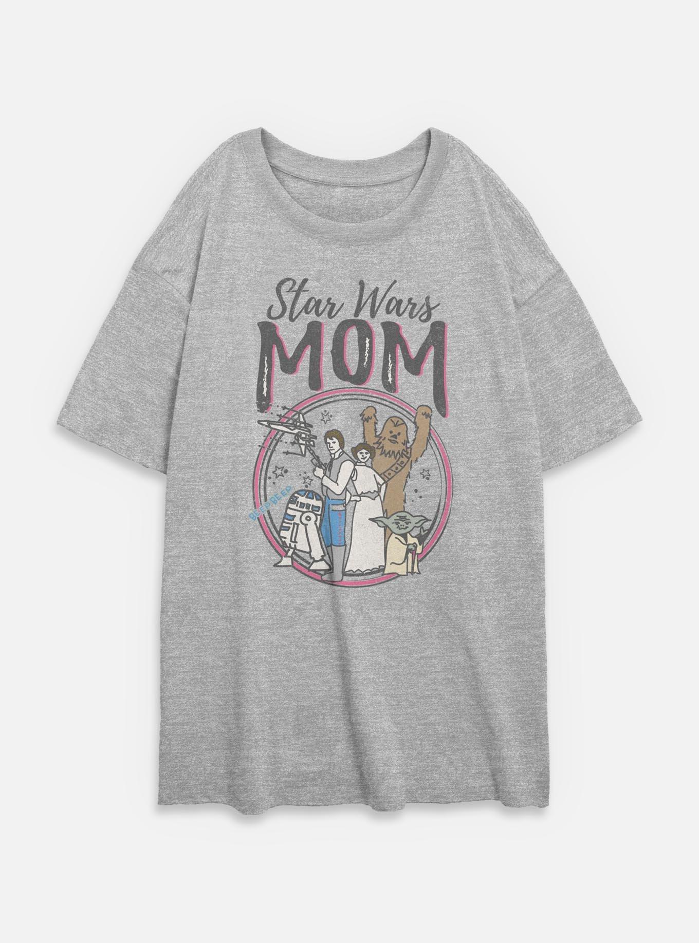Star Wars Mom Womens Oversized T-Shirt,New Products : American Fashion Style Bags On Sale