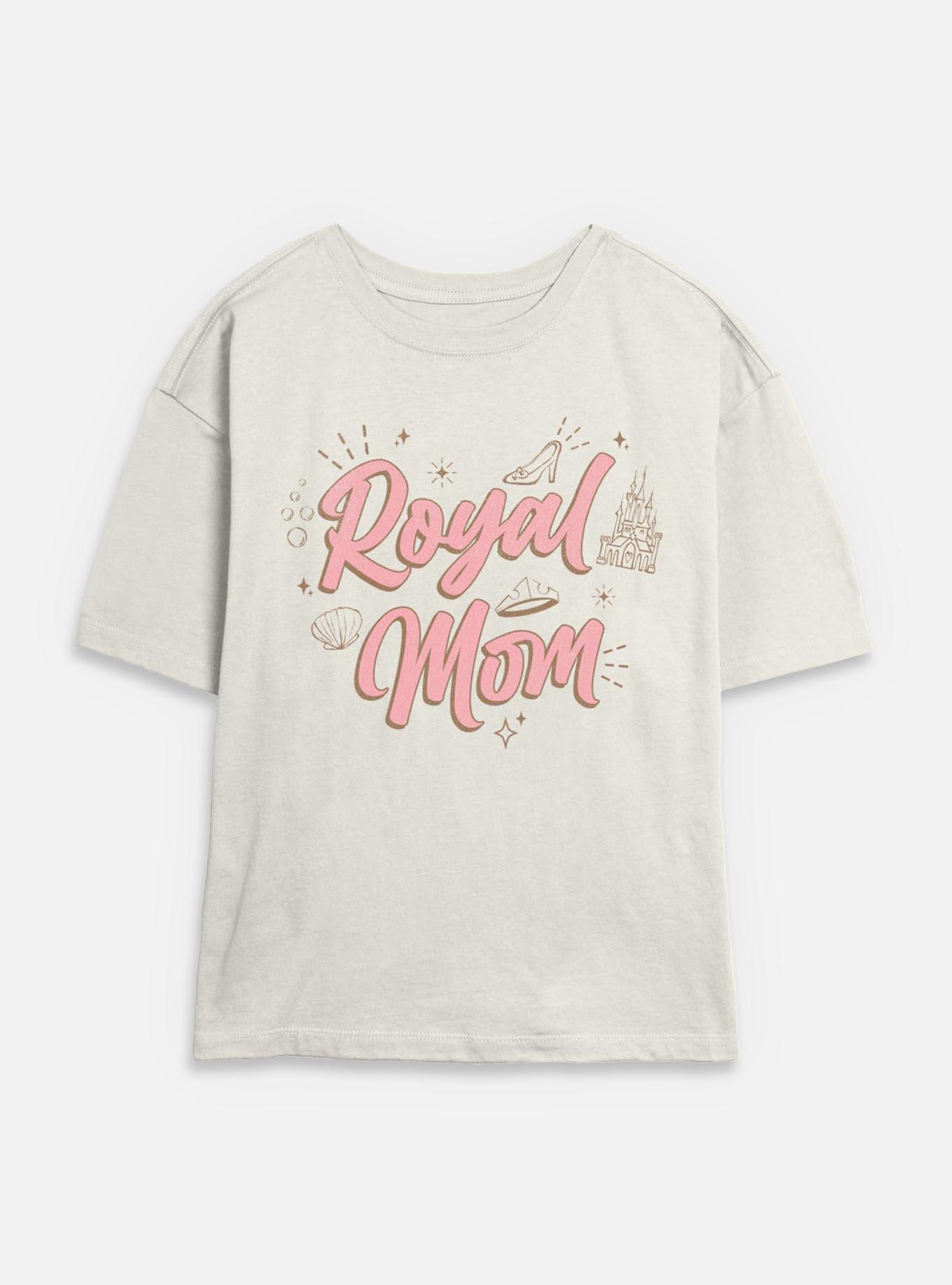 Disney Princesses Royal Mom Womens Skimmer T-Shirt,New Products : American Fashion Style Bags On Sale