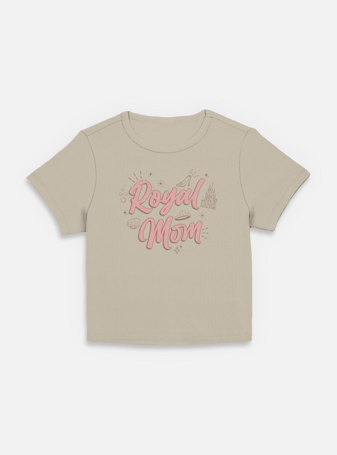 Disney Princesses Royal Mom Womens Baby T-Shirt, PLAZTAUPE, hi-res