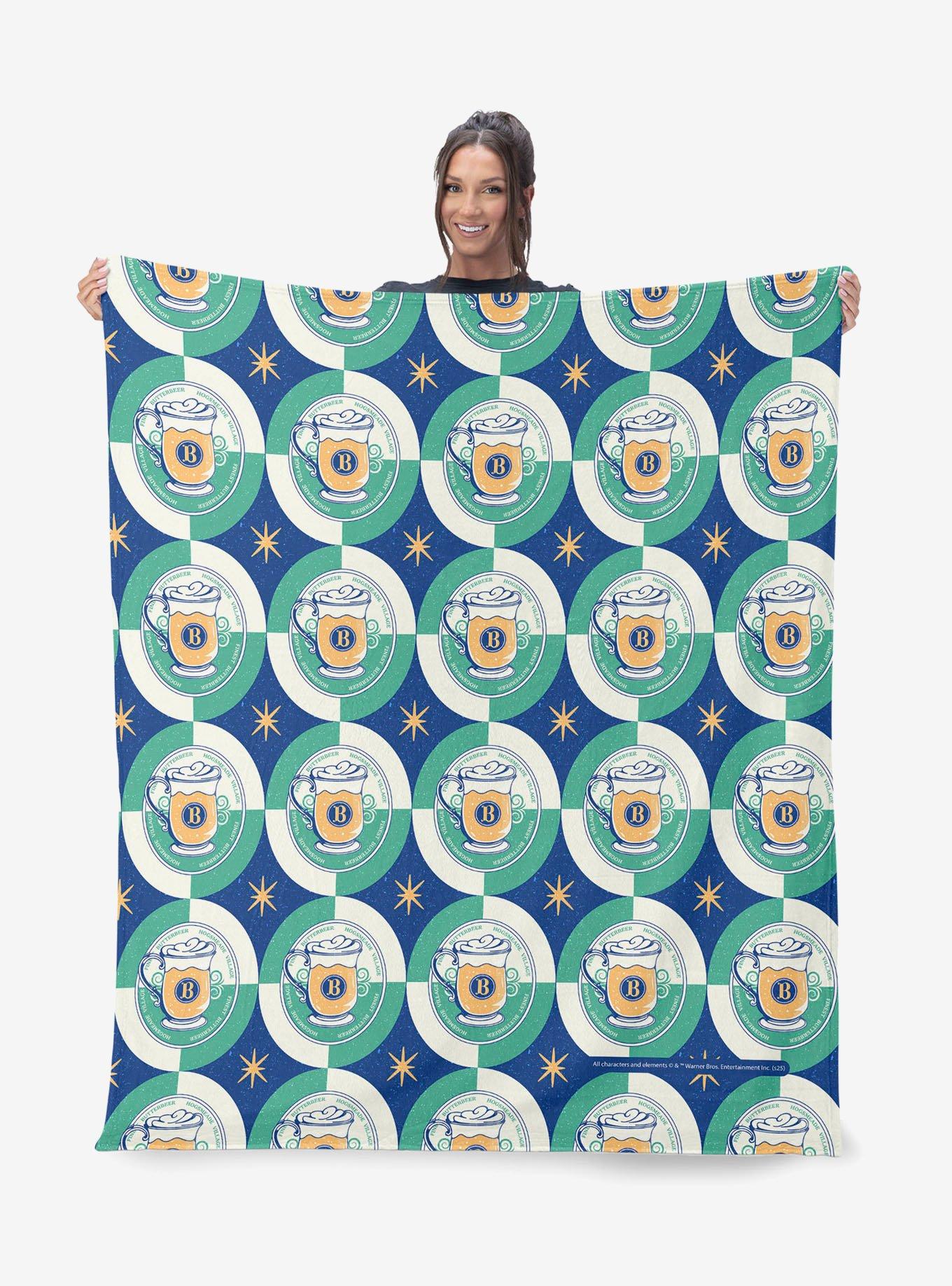 Harry Potter Butterbeer Repeat 60x80" Silk Touch Throw Blanket, , hi-res