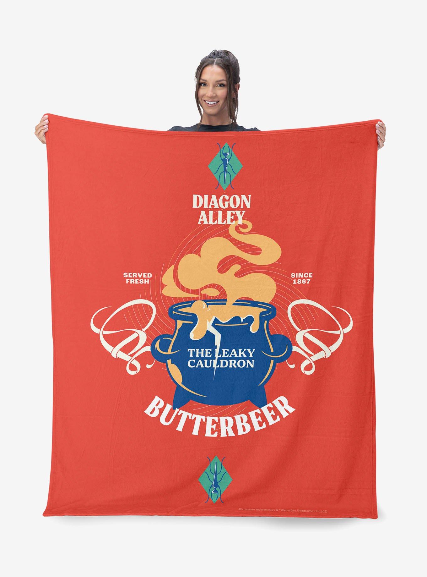 Harry Potter Leaky Cauldron 60x80" Silk Touch Throw Blanket, , hi-res