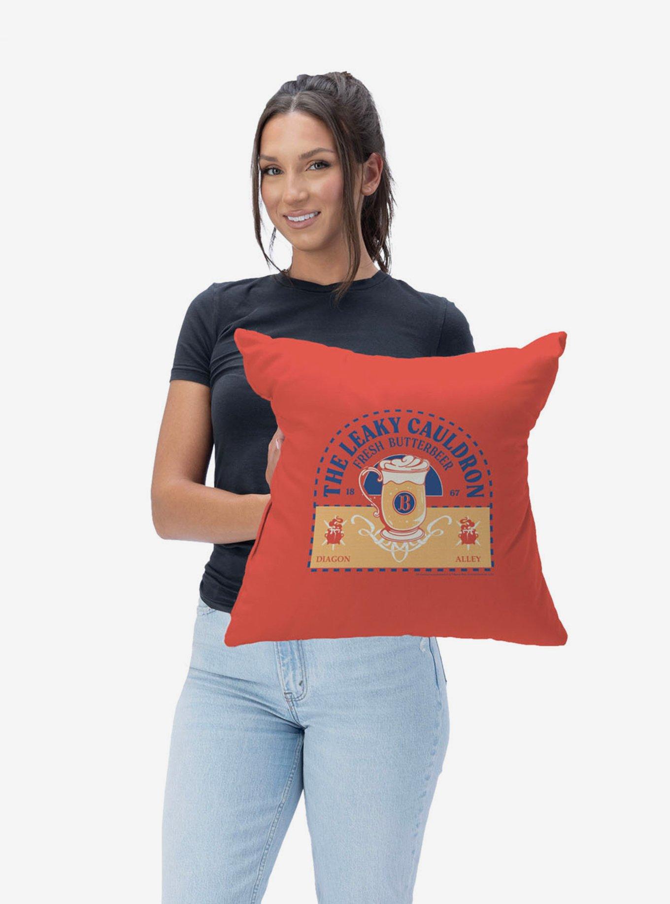 Harry Potter Fresh Butterbeer Throw Pillow, , hi-res