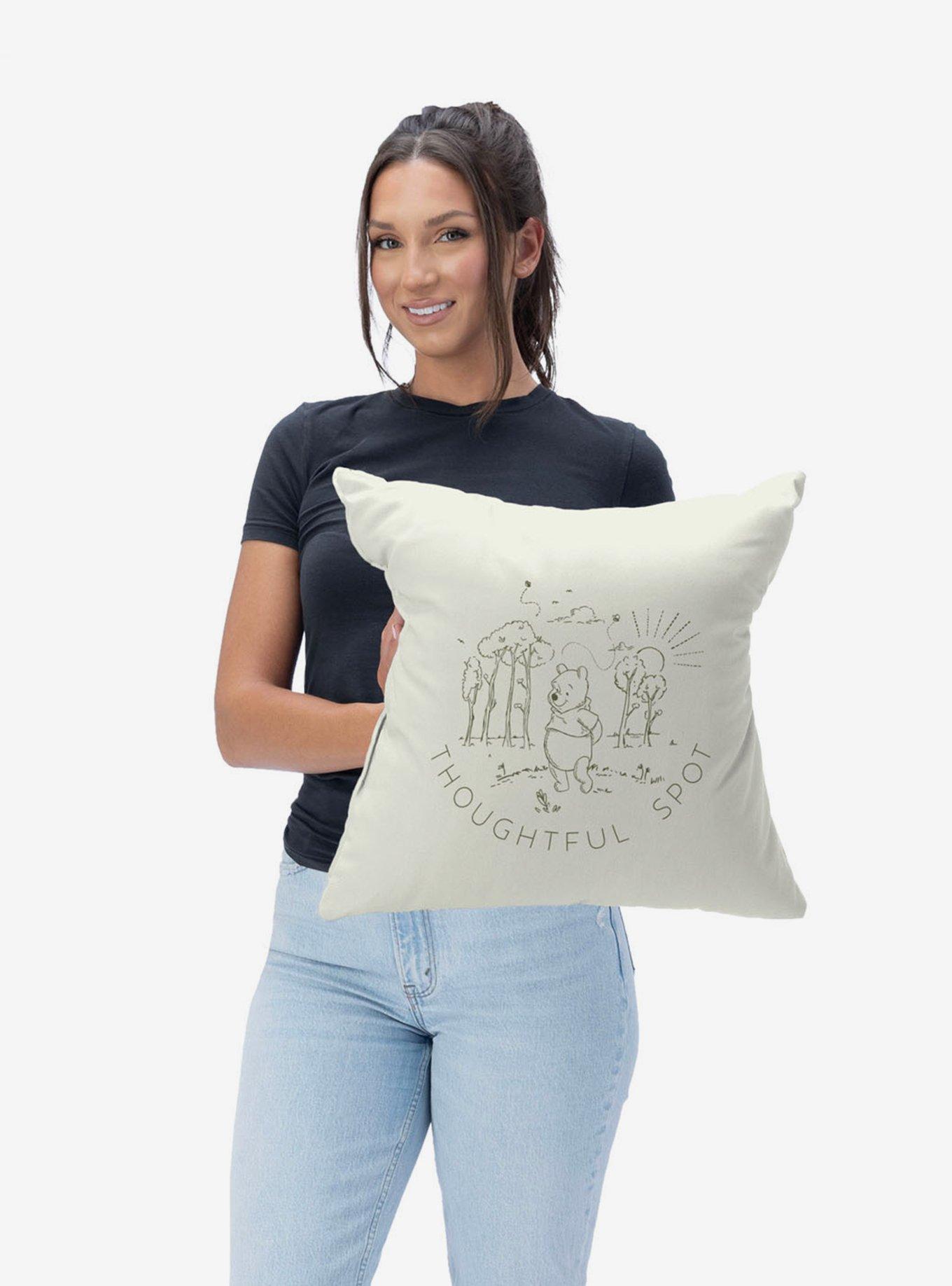 Disney Winnie The Pooh Thoughtful Spot Throw Pillow,New Products : American Fashion Style Bags On Sale