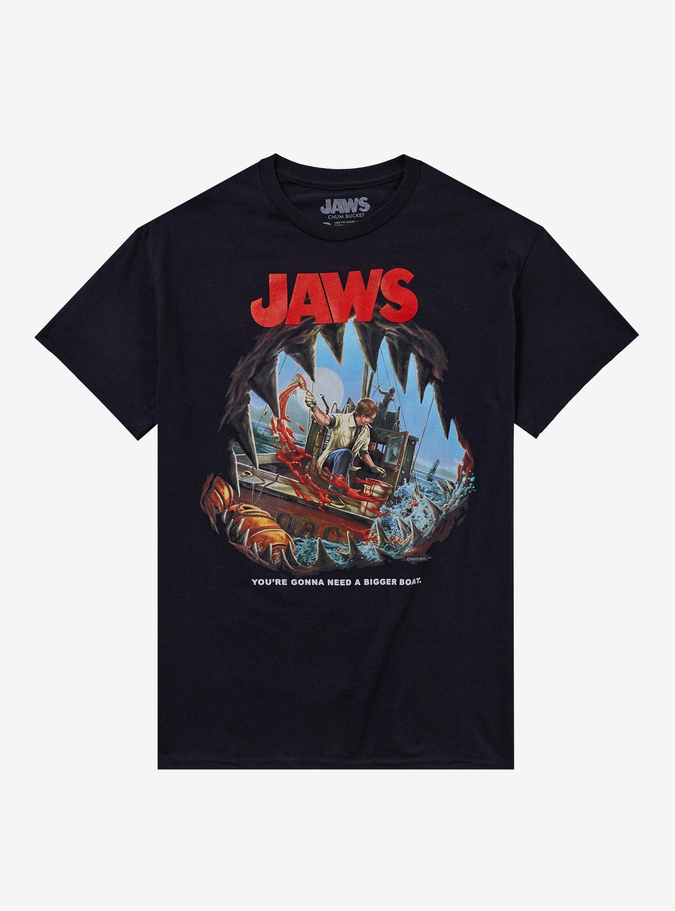Jaws Bigger Boat T-Shirt By Fright Rags, , hi-res